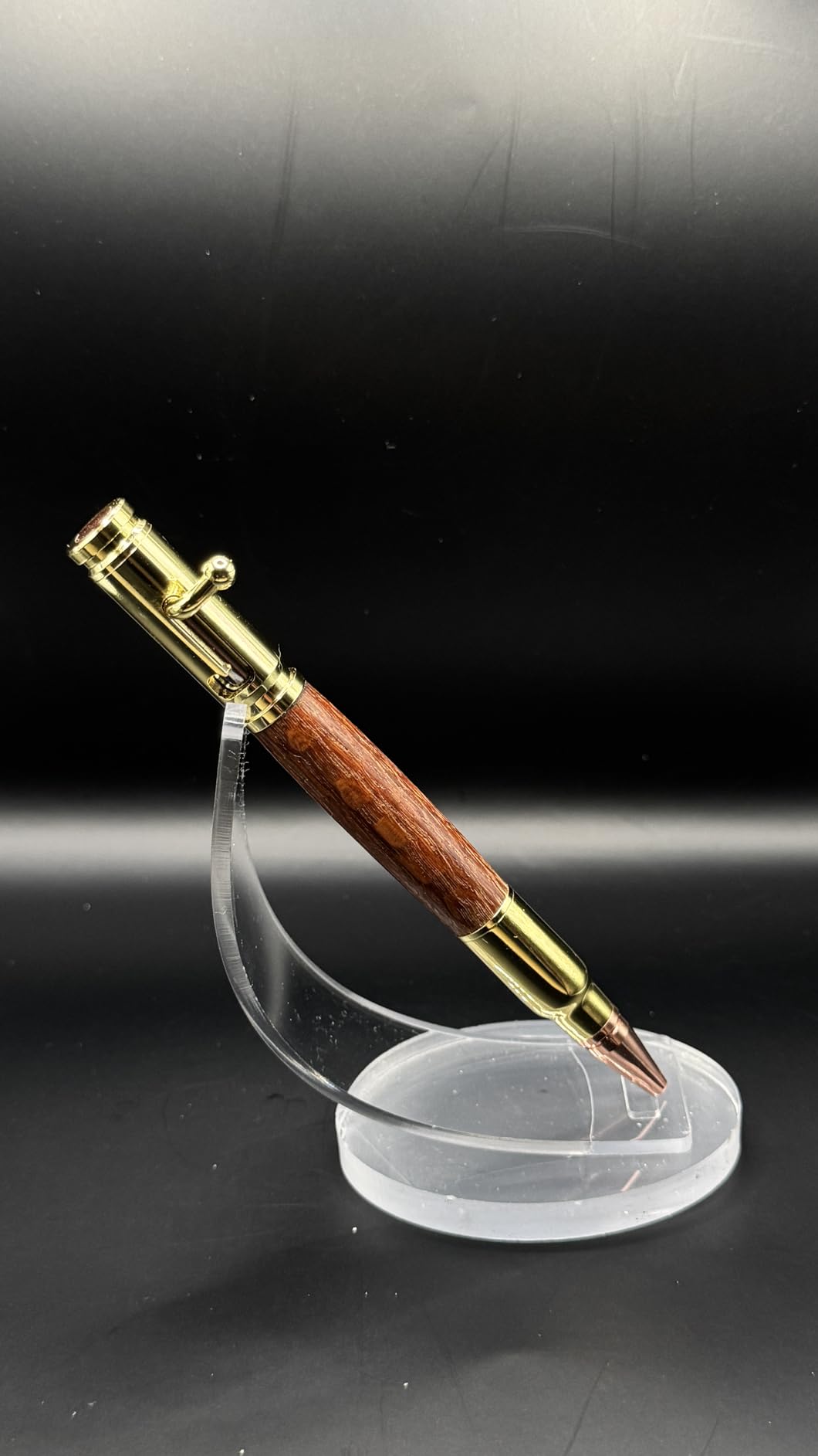 Gisafai 6 Pcs Bolt Action Pen Kits for Woodturning Bolt Bullet Pens for Men Gift Woodturning Ballpoint Kit Turning with Mandrel Slimline Turning Supplies customer photo 2