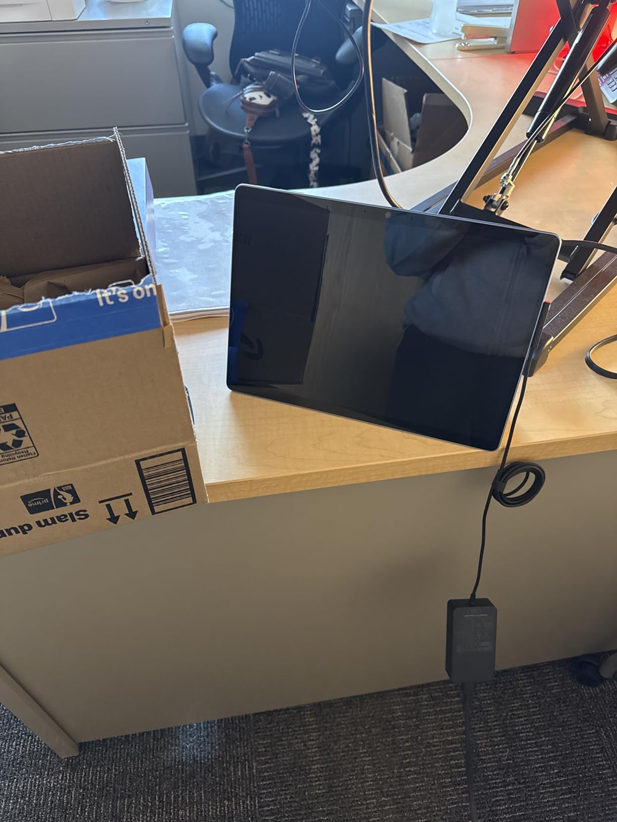 Surface Pro 2-in-1 Laptop/Tablet (2024), 13 OLED Touchscreen Display, 16GB RAM, 512GB Storage | Windows 11 Copilot+ PC, Snapdragon X Elite (12 Core), Sapphire customer photo 2