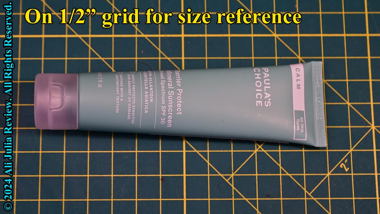 Paula's Choice CALM Barrier Protect Mineral Sunscreen for Face, SPF 30, Face Sunscreen for Sensitive Skin, Rosacea-Prone, Eczema- Prone Skin, UVA/UVB Protection, Fragrance Free, 2oz customer photo 1