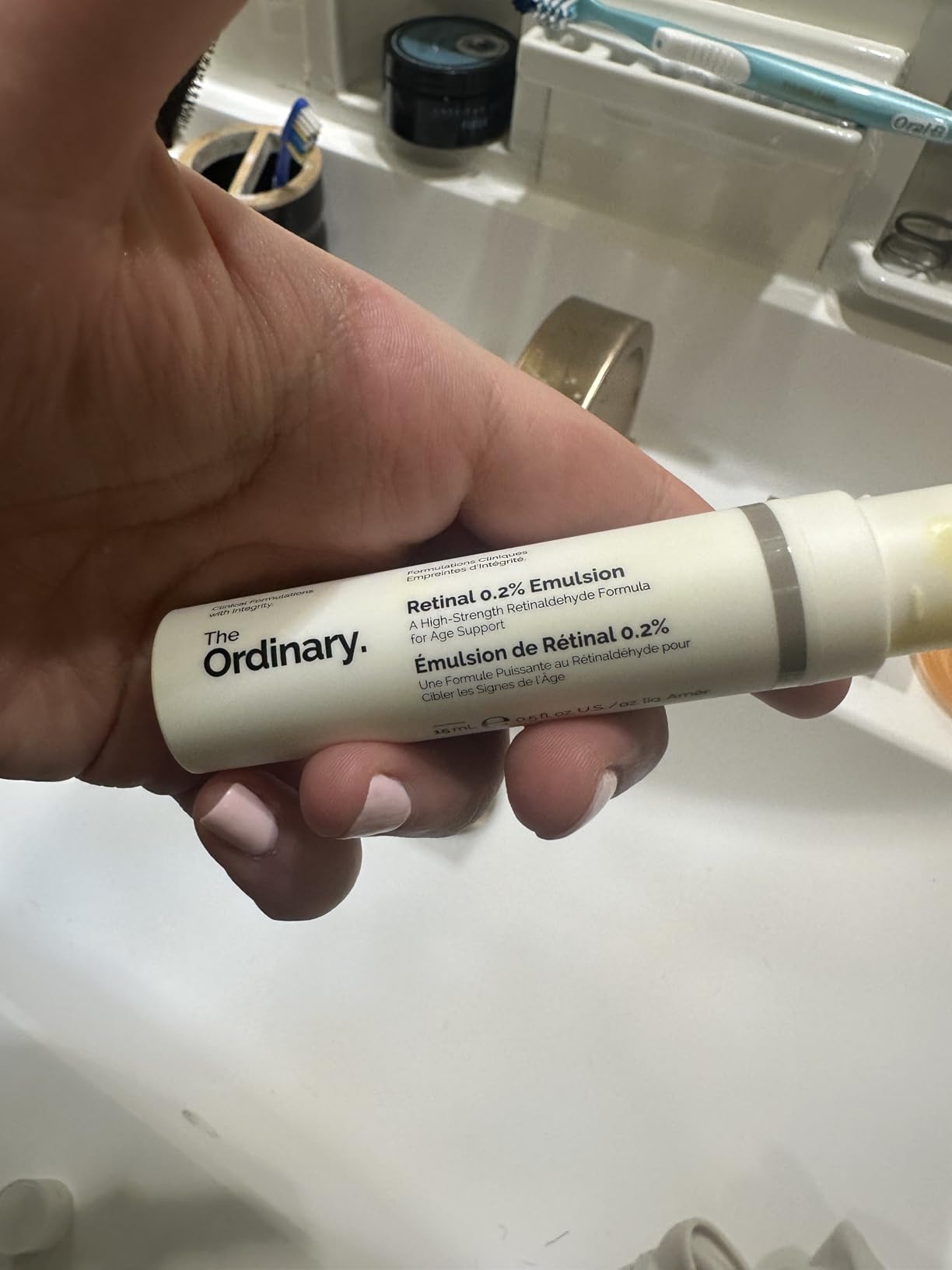 The Ordinary Retinal 0.2% Emulsion, High-Strength Retinoid Serum for Advanced Anti-Aging Support, 0.5 Fl Oz customer photo 2