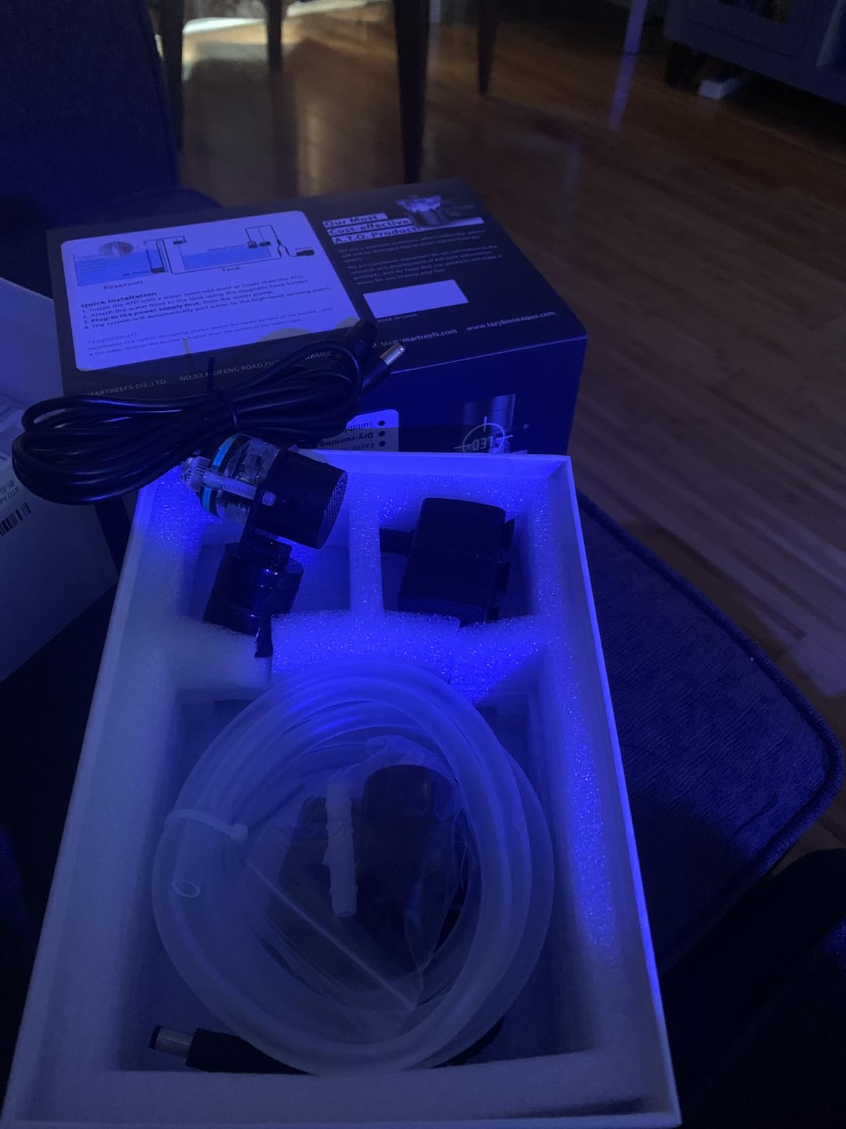 Auto Top Off System for Saltwater Reef Tank, Dual Optical Sensor ATO with Built-in Controller, No External Box, AI-Powered, Leak-Proof Probe, Dry-Run Protection - NG11 customer photo 1