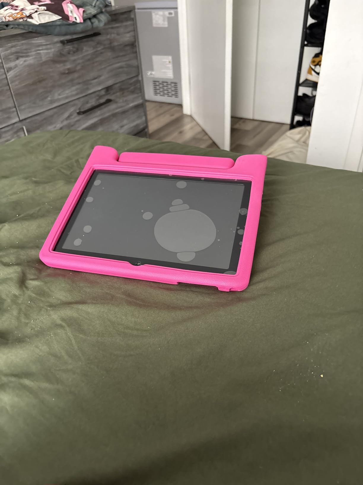 COLORROOM 2026 Upgraded Android 15 Tablet, 10inch Kids Tablet, Octa-core CPU, 10GB+64GB+1TB Expand Tablets for Kids with Kids Space, Parental Control, 6000mAh Big Battery, Touchscreen Tableta, Pink customer photo 1