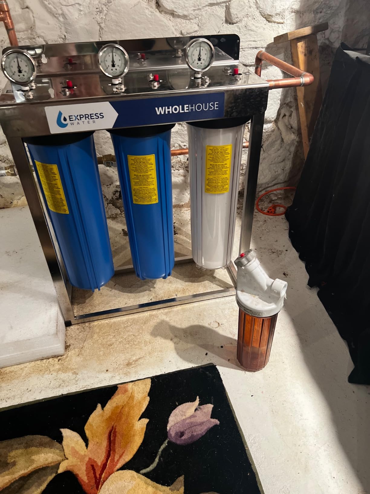 Express Water Whole House Water Filter System | IRON & MANGANESE | 3 Stage Full Home Filtration customer photo 2