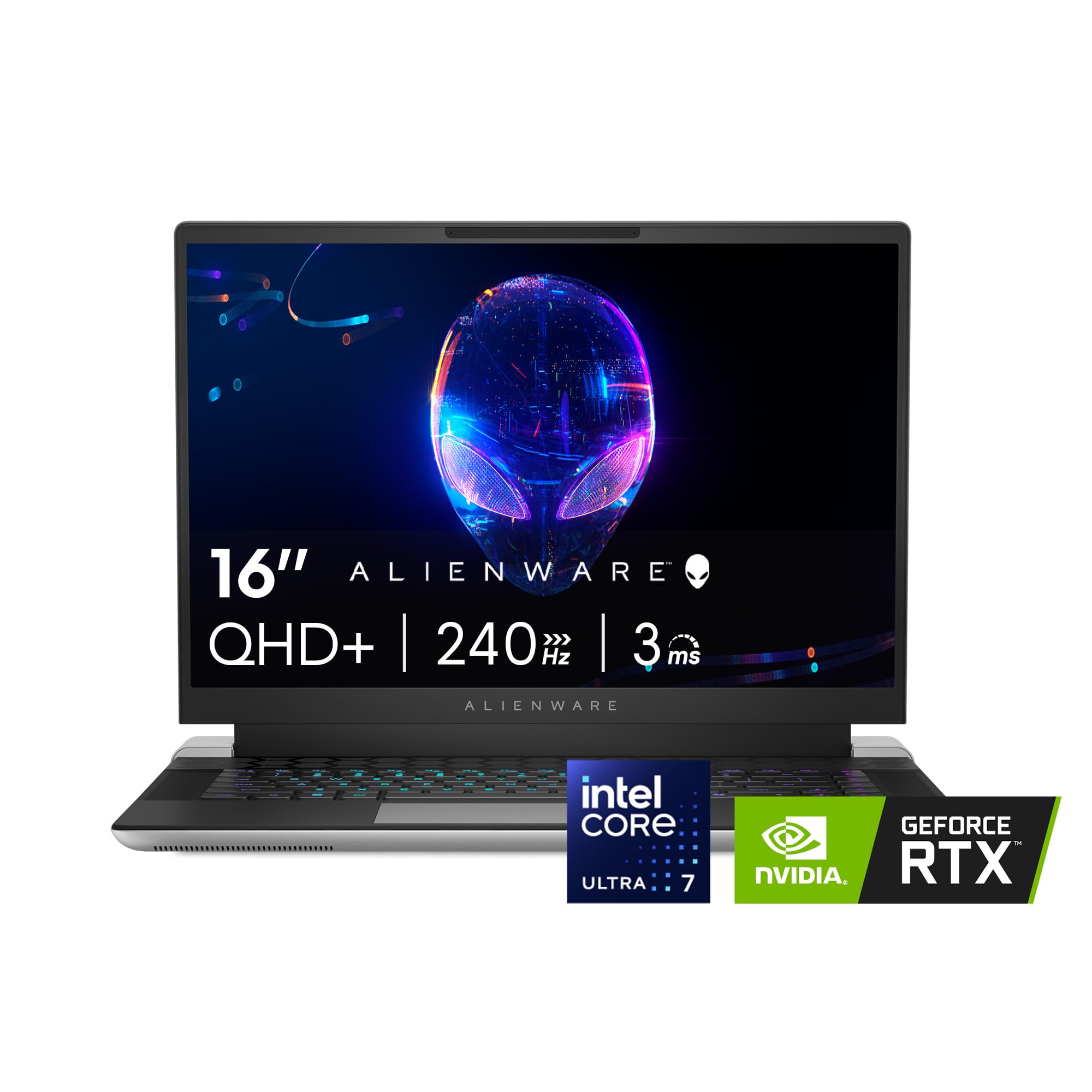 Alienware X16 R2 Gaming Laptop, 16-inch QHD+ 240Hz Display, Intel Core Ultra 7-155H, 16GB LPDDR5X RAM, 1TB SSD, NVIDIA GeForce RTX 4070, Windows 11 Home customer photo 1