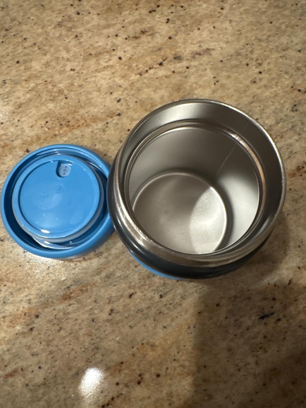 Bentgo Kids Stainless Steel Food Jar - 11oz Leak-Proof Double Insulated Hot or Cold Food Container with Removable Silicone Bumper, Dishwasher Safe, Easy Open Lid, Ages 3+ (Dinosaur) customer photo 1