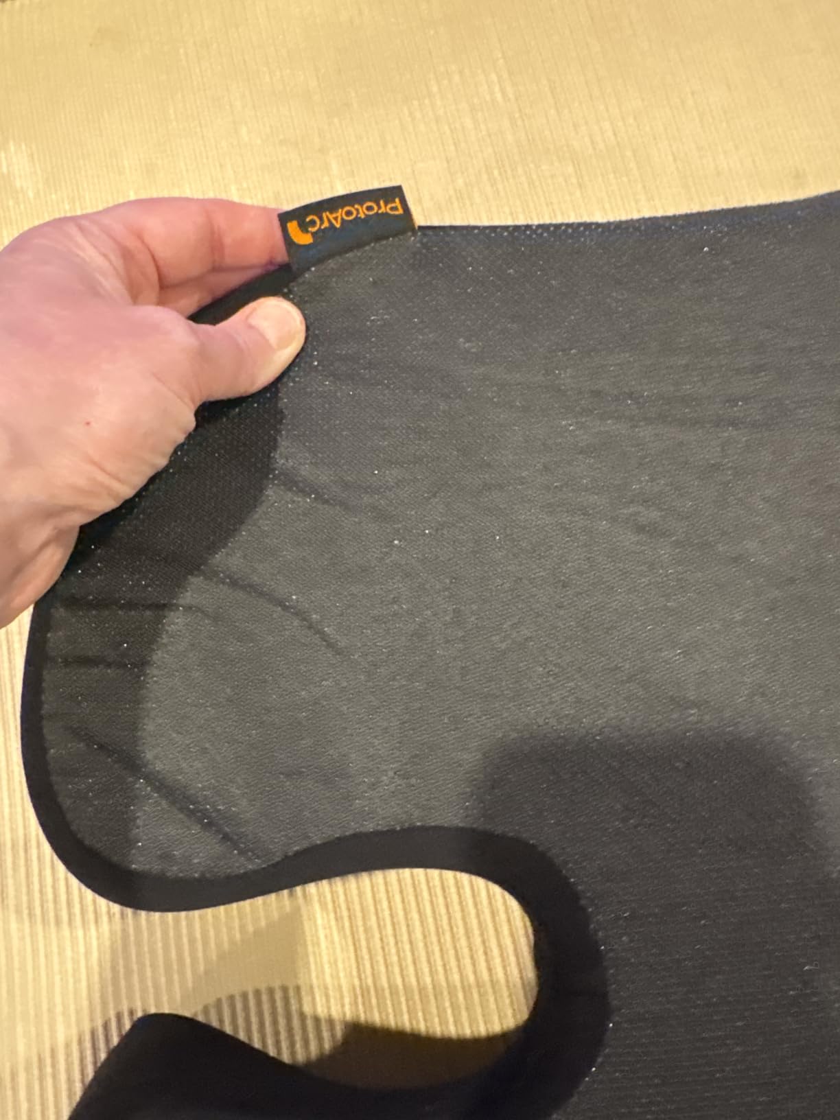 ProtoArc Seat Cushion, Office Chair Cushion for Sciatica, Coccyx Cushion, Ergonomic Memory Foam Seat Cushion for Car, Home, Pressure Relief Pad for Hip, Tailbone, All Day Comfort - Black customer photo 1