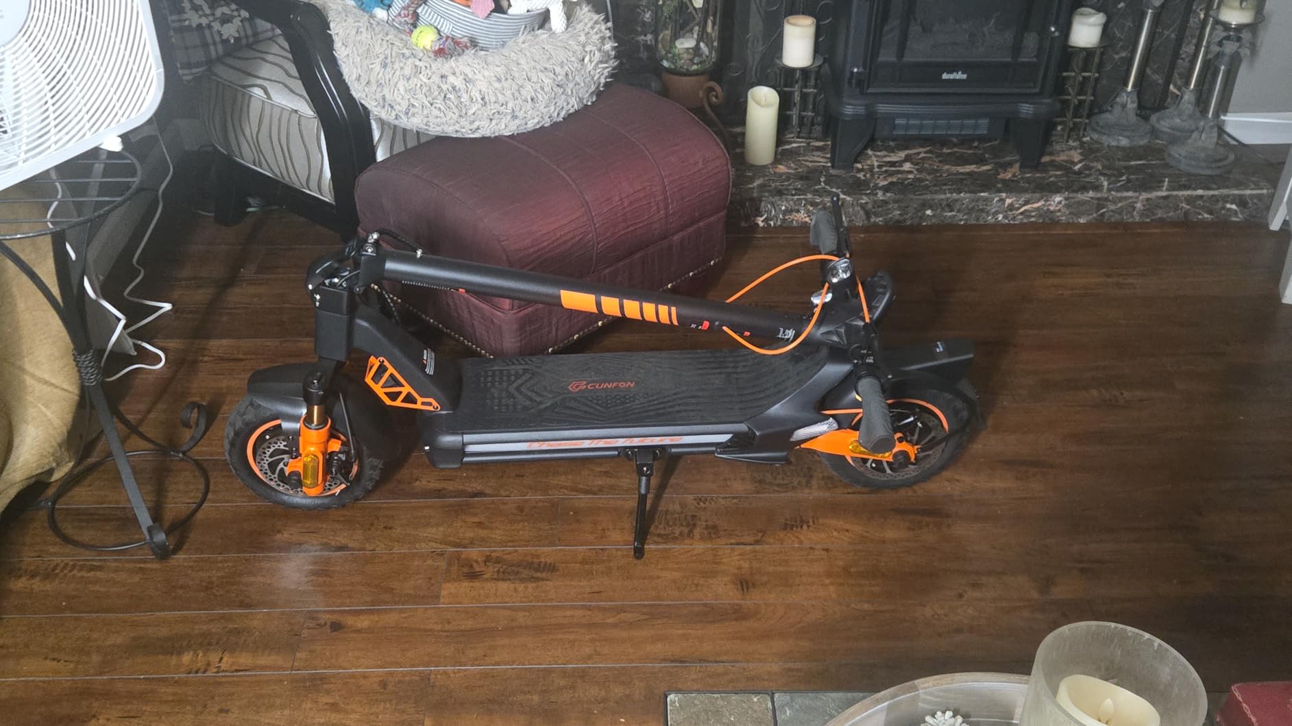 Electric Scooter Adult, 1600W*2 Dual Motor RZ1000, Up to 40-50 Miles Long Range/MAX Speed 31 Mph, 10.5'' Off Road Tires with 1152Wh Battery & Dual Suspension Commuting Fast Electric Scooter customer photo 2