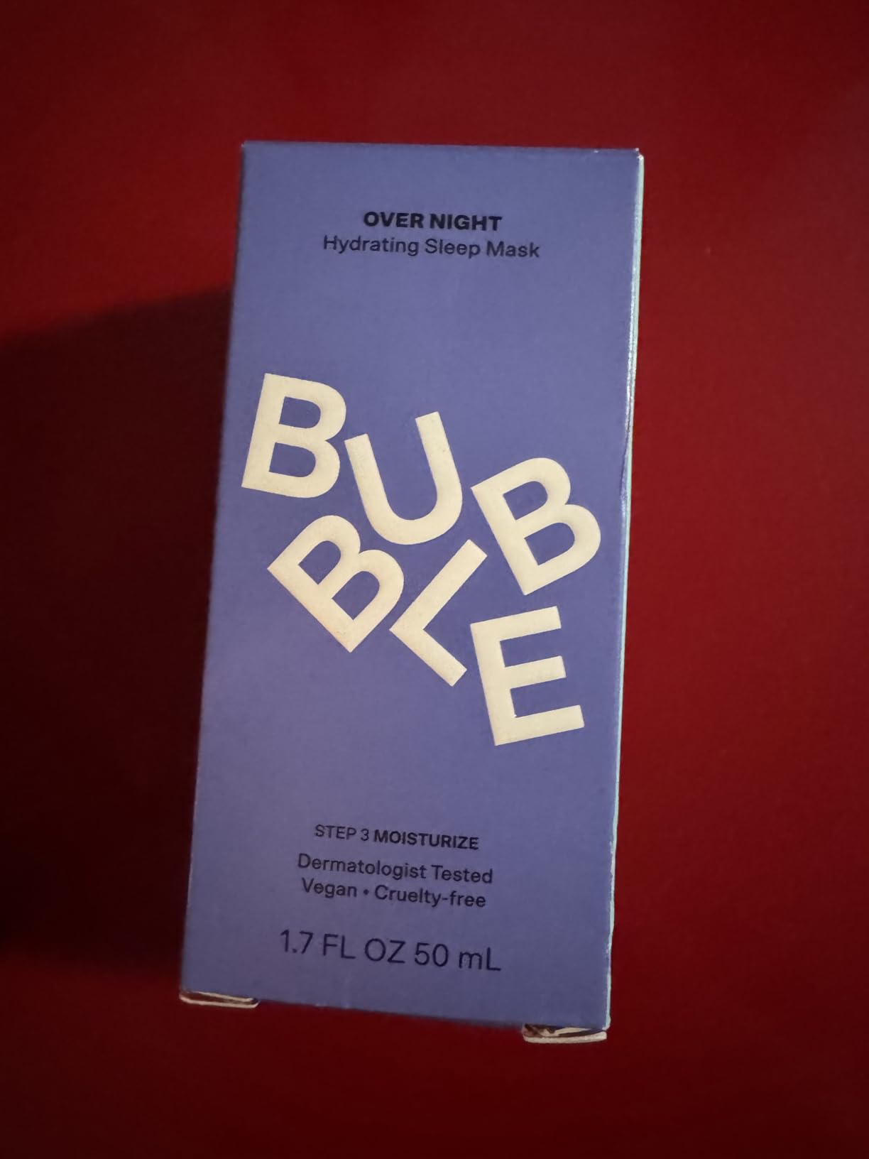 Bubble Skincare Over Night Hydrating Sleep Mask - Gentle Exfoliating Overnight Face Mask for Skin Barrier Repair customer photo 1