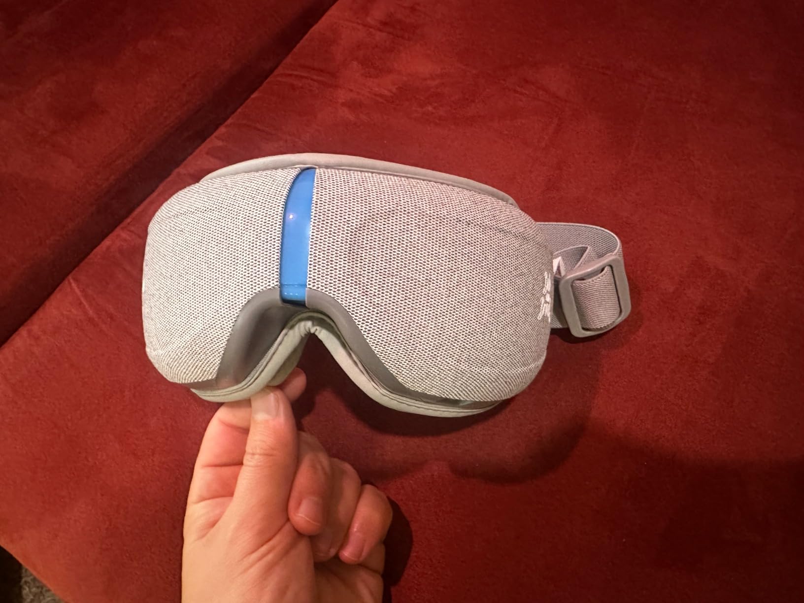 BOB AND BRAD Eye Massager with Heat and Cooling, EyeOasis 2 Eye Mask for Migraines FSA Eligible/HSA Eligible, Heated Face Massager for Eyes Strain Relief Improve Sleep, Birthday Gifts for Women Men customer photo 2