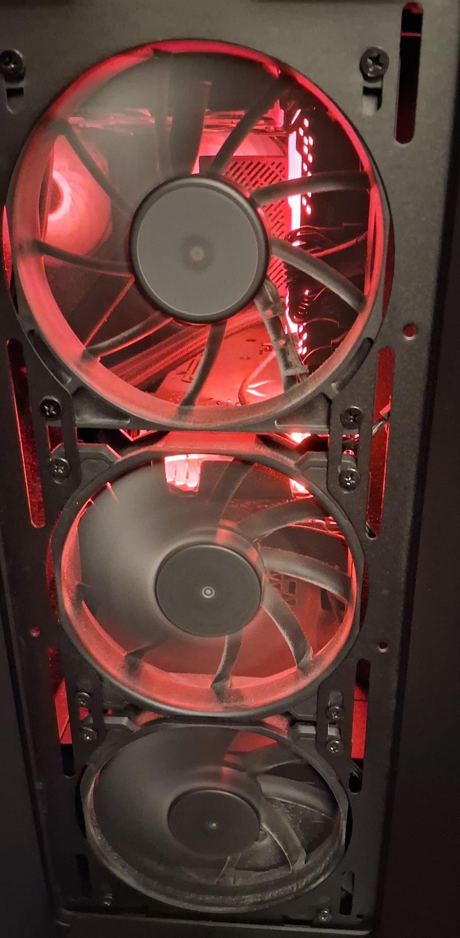 CORSAIR RS140 140mm PWM Fans - Daisy-Chain Connection - Low-Noise - Magnetic Dome Bearing - Dual Pack - Black customer photo 2