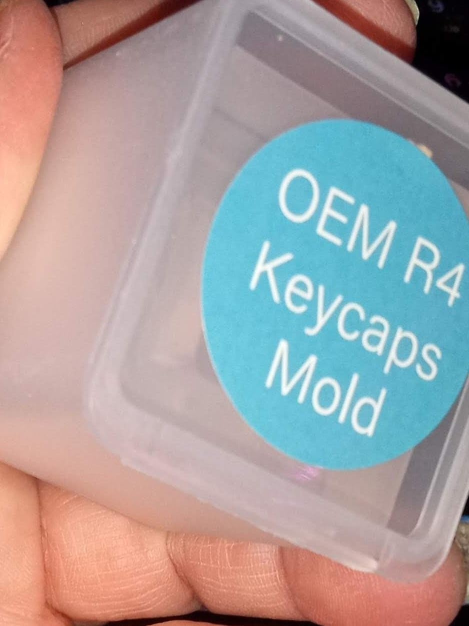 Keycaps Resin Mold DIY Resin Cherry MX Mechanical Keyboards Handmade Resin Switch Gaming Crafts Handmade Making Tools (SA R1 Keycap Mold) customer photo 2