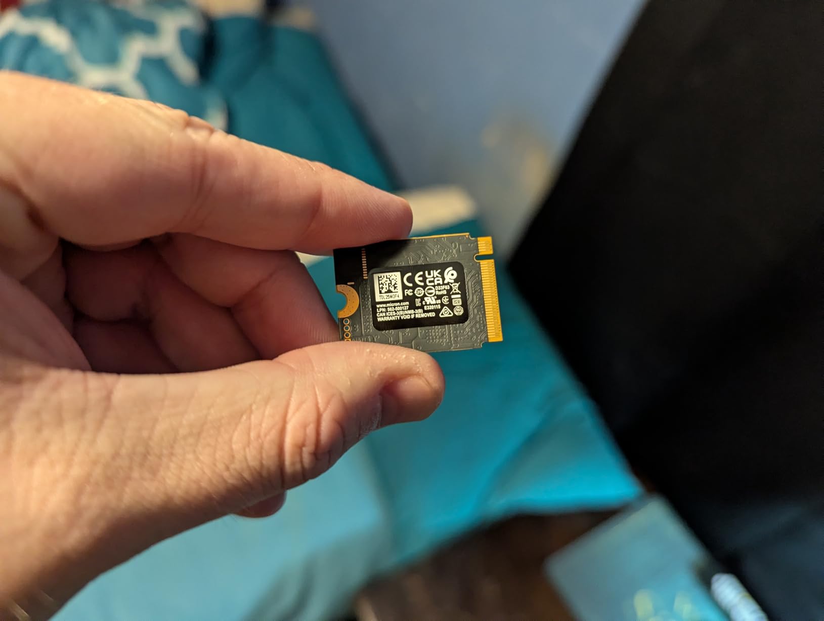 Crucial P310 2TB M.2 2230 SSD, PCIe Gen4 NVMe, Up to 7,100MB/s, Ideal for Steam Deck, ASUS ROG Ally, MSI Claw, Mini PCs & Ultrabooks, Solid State Drive - CT2000P310SSD2 customer photo 1