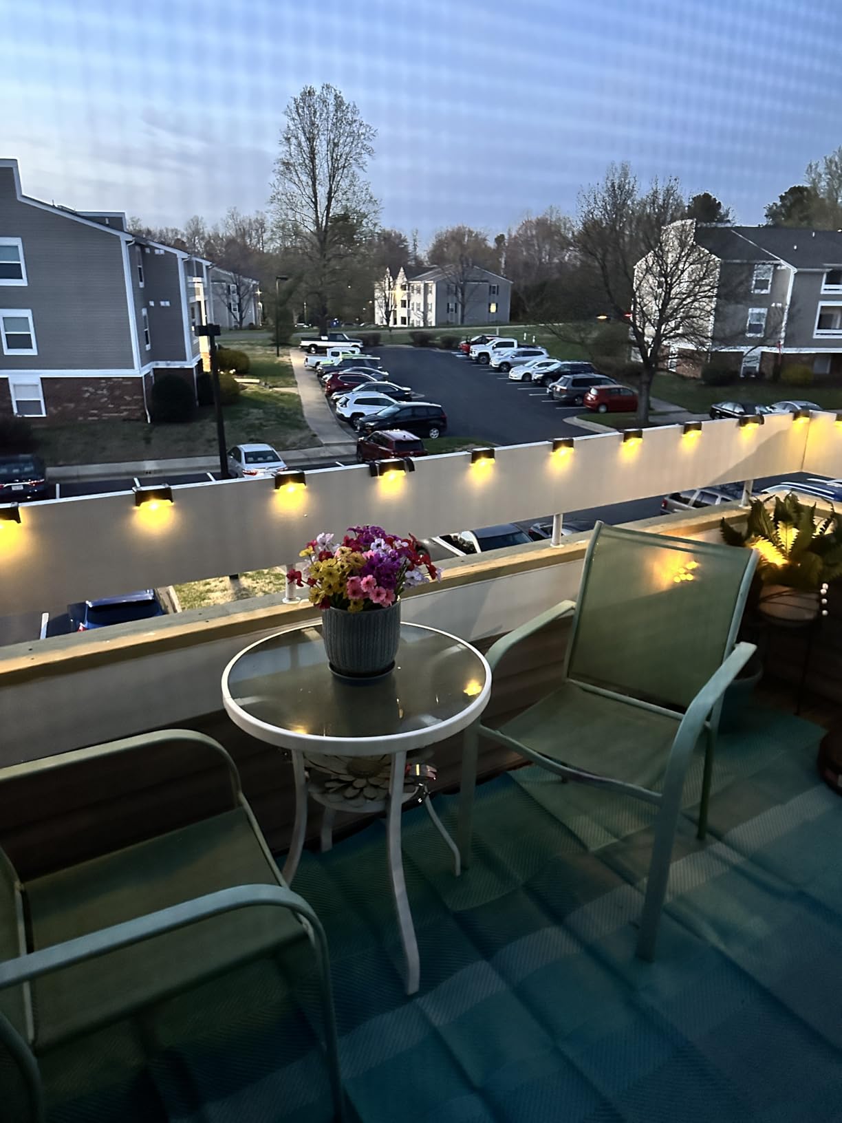 Solar Deck Lights Outdoor, 20 Pcs Solar Step Lights, Waterproof LED Solar Lights for Outdoor Stairs, Step, Fence, Yard, Patio, Railing, Garden and Pathway customer photo 1