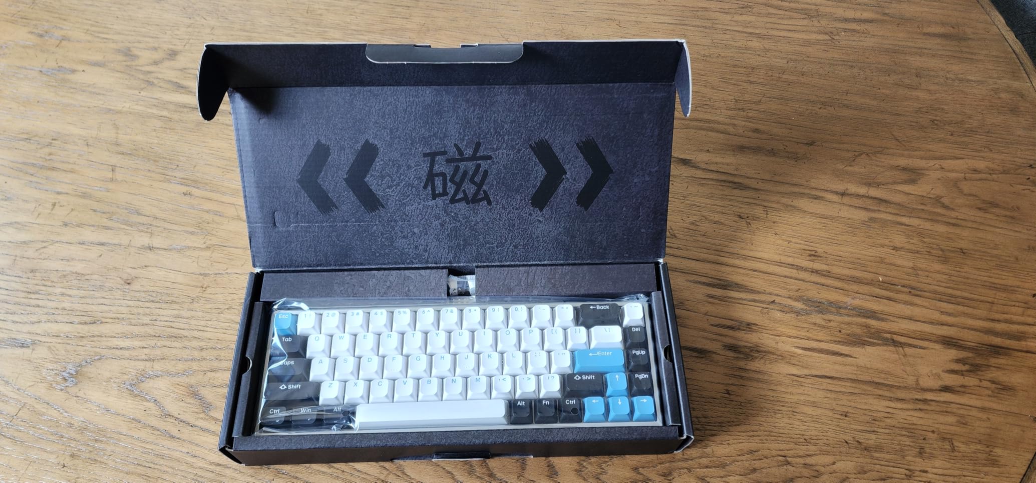 ARBITER Polar 65 - CNC Magnetic Gaming Keyboard w Rapid Trigger, Hall Effect Switches, CNC Aluminum Frame, Rapid Trigger, 65% Compact, Bright RGB, Dual-Shot PBT Keycaps - Black Panda customer photo 2