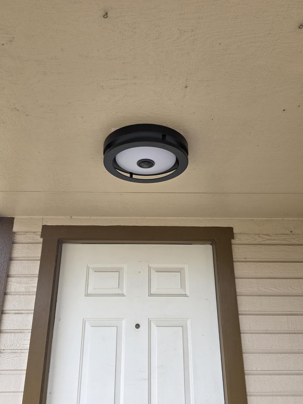 Outdoor Motion Sensor Flush Mount LED Light, 12