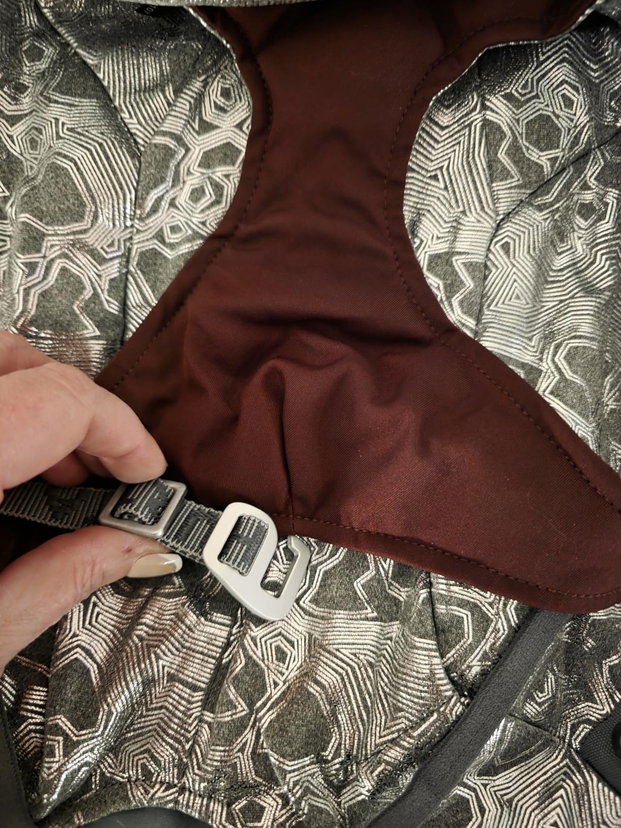Extreme Warmer III ECO, Cold Weather Winter Dog Coat, Cinnamon, 12 in customer photo 2