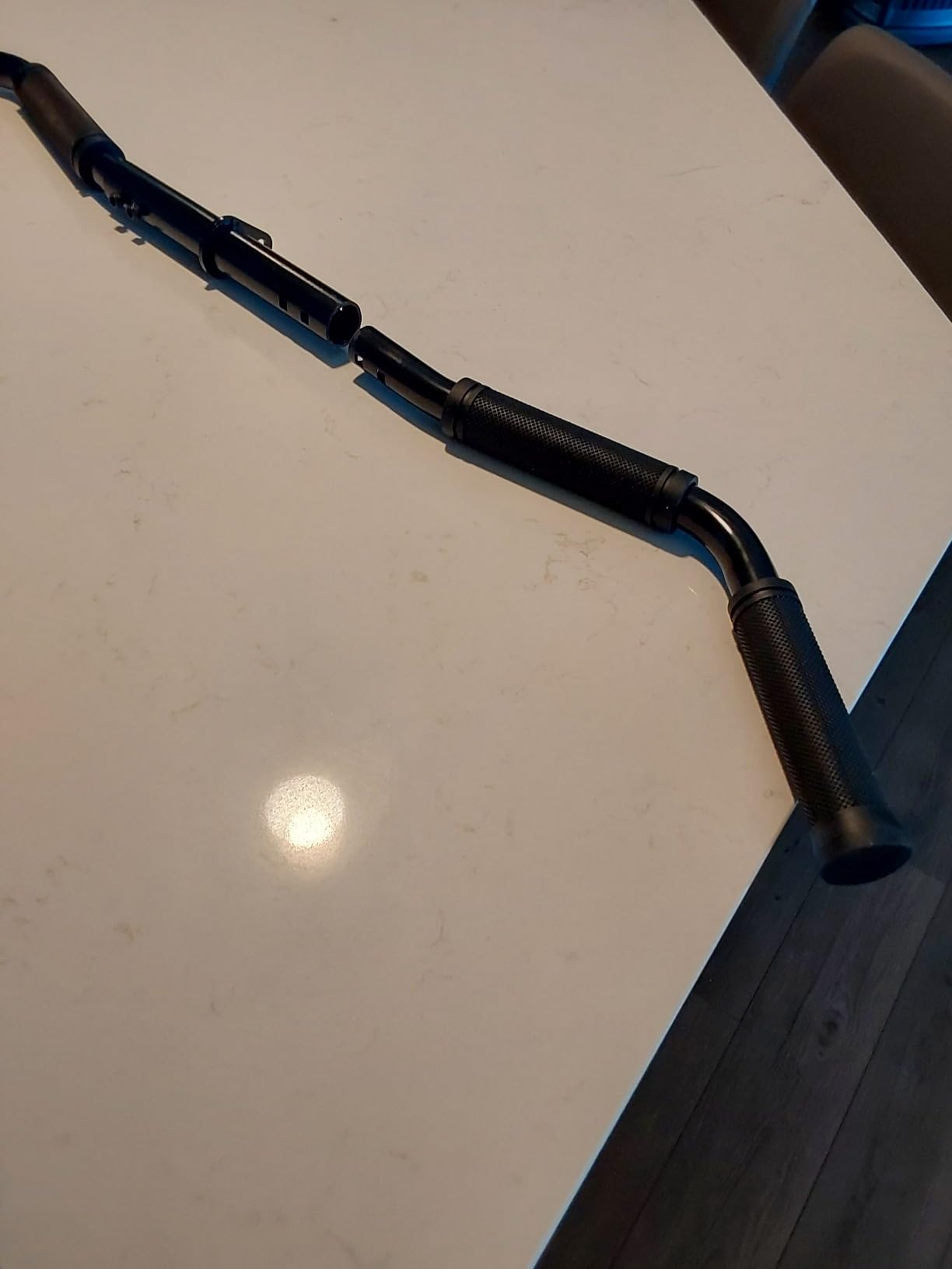 Cable Attachments for Gym, Cable Machine Accessories for Home Gym, Triceps Pull Down Attachment, LAT Pull Down Attachment Weight Fitness customer photo 1