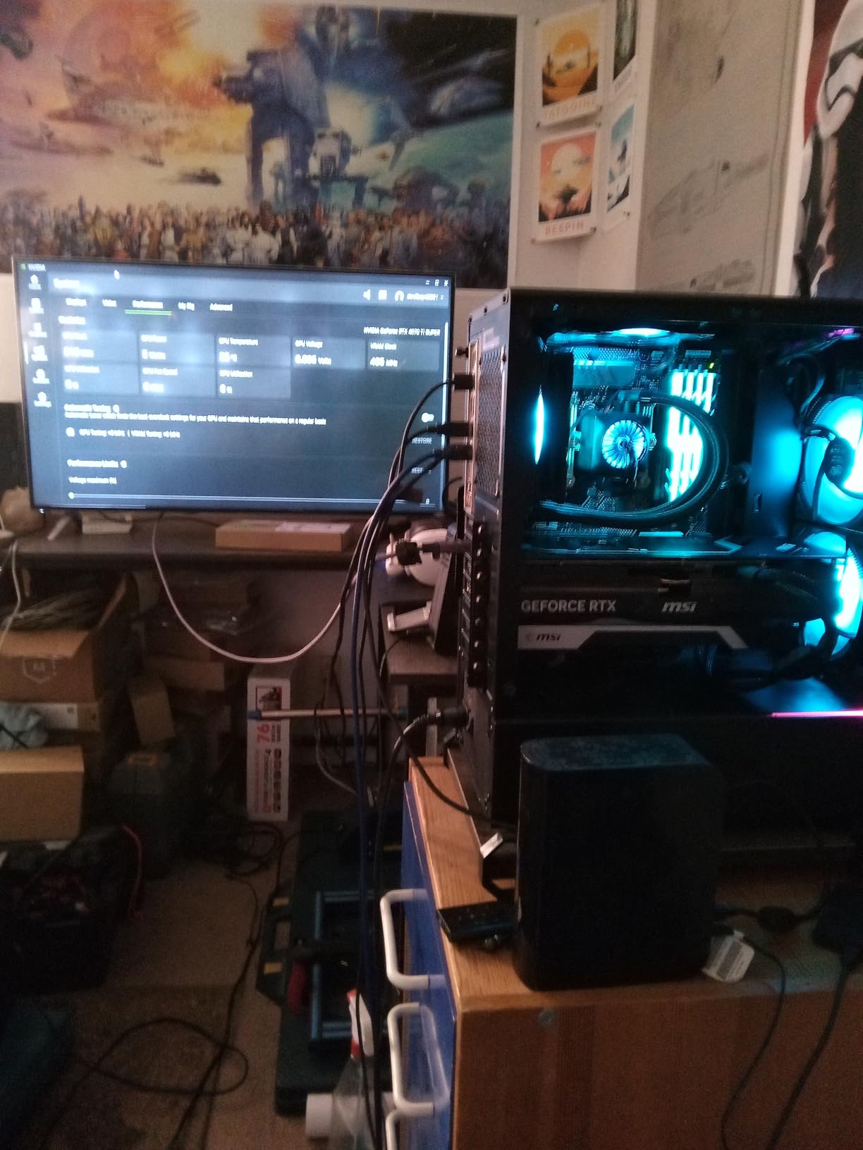 MSI GeForce RTX 4070 Ti Super 16G Ventus 3X Black OC Graphics Card customer photo 2