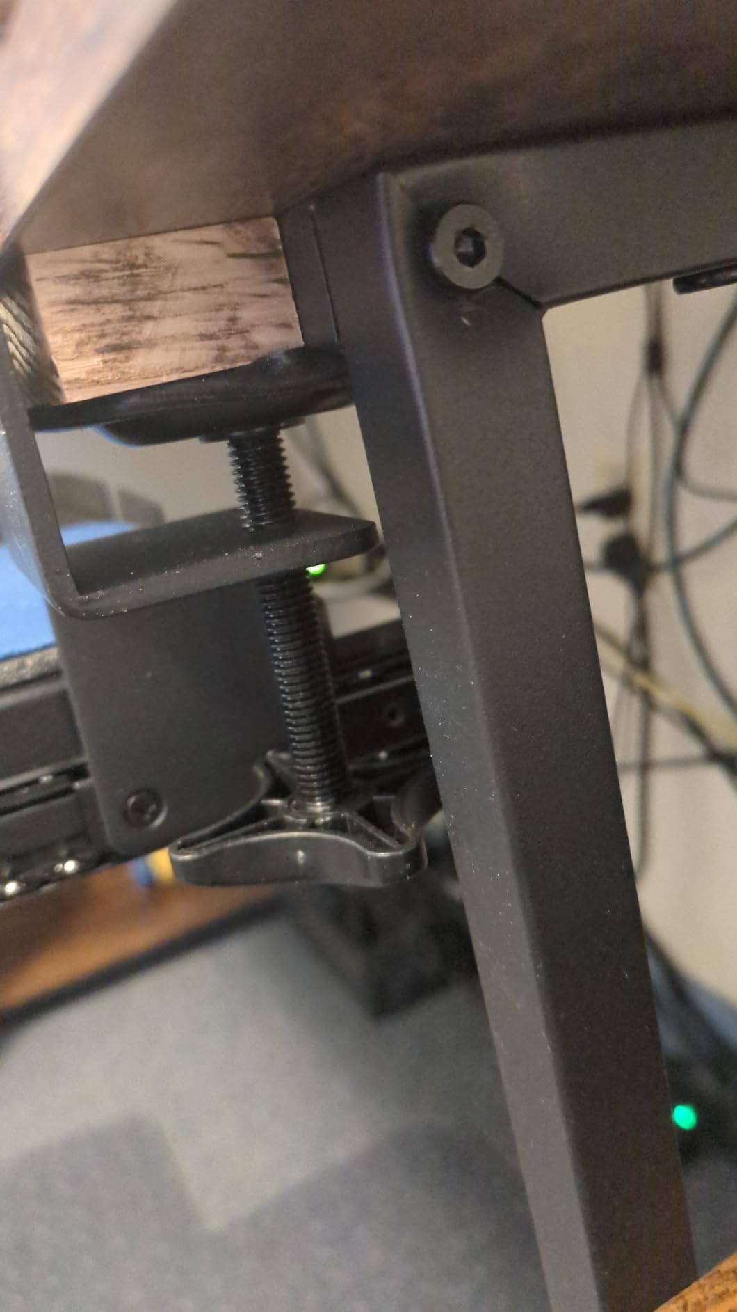 VIVO Large Clamp-on Computer Keyboard and Mouse Under Desk Slider Tray, 27 x 11 inch Pull Out Platform Drawer, Bamboo, MOUNT-KB05O customer photo 1