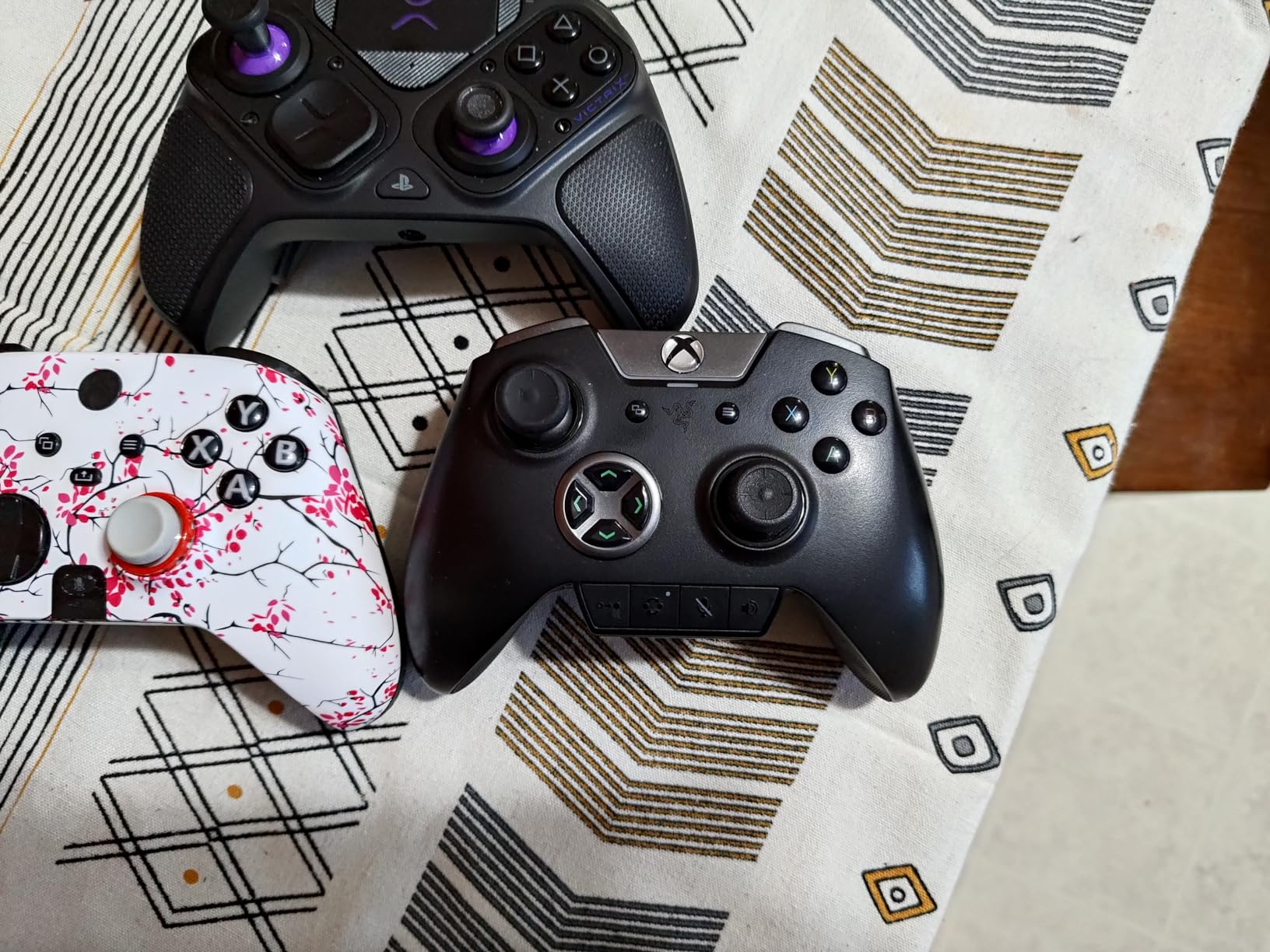 PDP Victrix Pro BFG Wireless Gaming Controller, Licensed for PlayStation, PS5/PS4/PC Gamepad, Sony 3D Audio, Modular Buttons/Triggers/Thumbstick, Customizable in App, Tekken 8 Rage Art Black/Pink/Teal customer photo 1