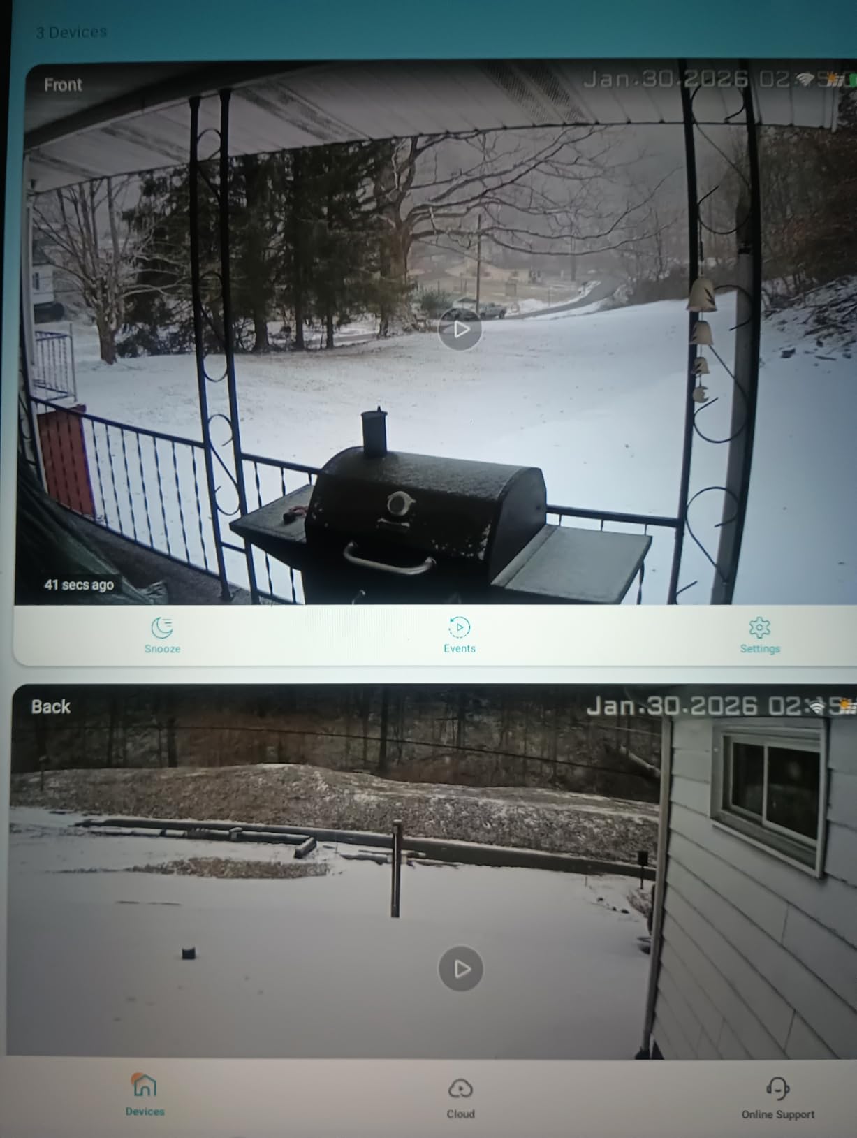 ANSQUE Security Cameras Wireless Outdoor Home System, 4 Camera Kit, No Subscription Fees, Solar Powered, Local Storage, 365-Day Battery Life, 360°PTZ Surveillance, Auto Tracking, 2K Color Night Vision customer photo 2