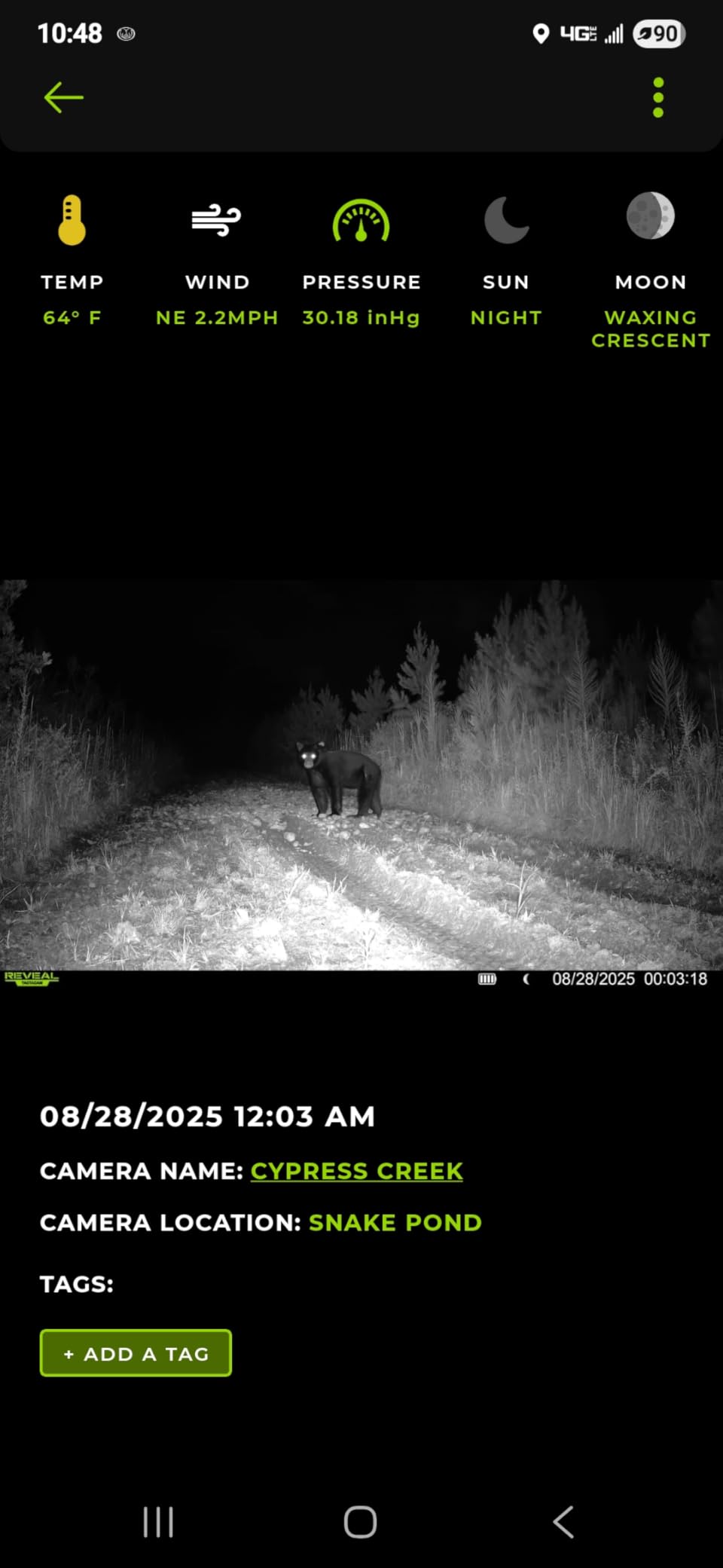 TACTACAM Reveal X Gen 3.0 Cellular Trail Camera - Multi Carrier, HD Photos & Videos, Pre-Installed Antenna, Built-in GPS, Best Battery Life, Low-Glow IR Flash, Fast Trigger Speed + Tree Mount customer photo 1