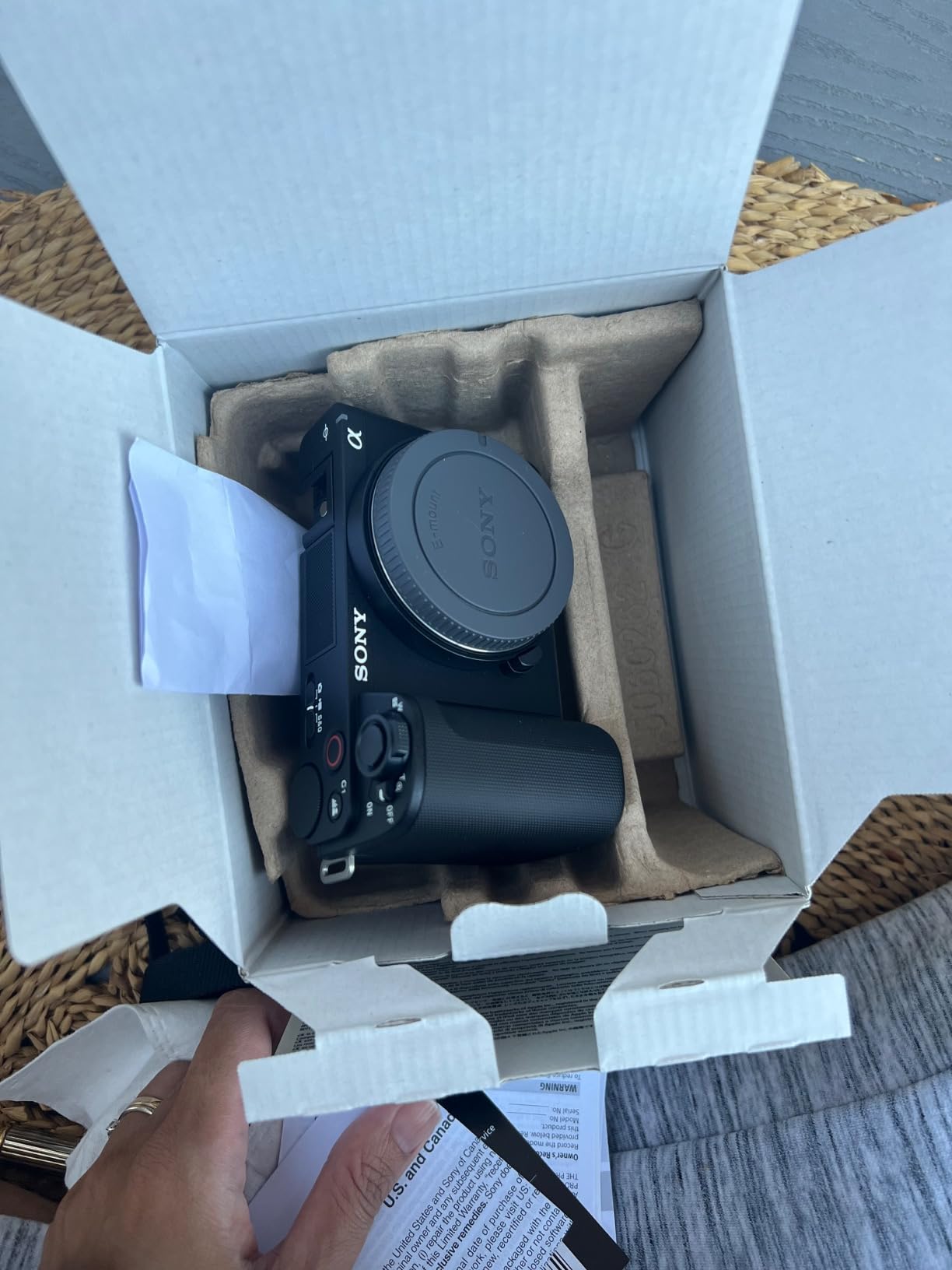 Sony Alpha ZVE10 II - APS-C Interchangeable Lens Mirrorless Content Creators' Camera - Black - Body Only customer photo 2