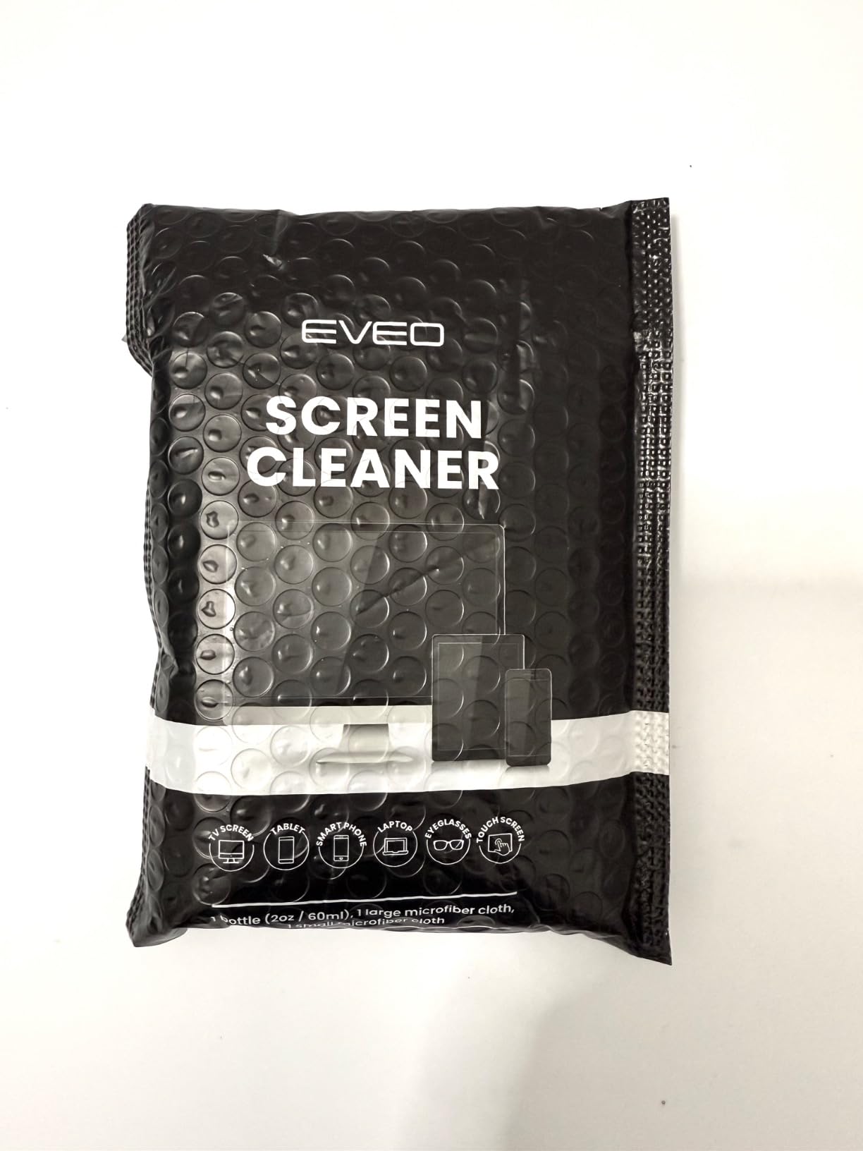 Screen Cleaner Spray and Wipe - TV screen cleaner spray and 2 Microfiber cloths, Computer Screen Cleaner, TV screen cleaner for Smart TV & Monitor, Laptop, MacBook, iPad and Electronic Devices - (2oz) customer photo 1