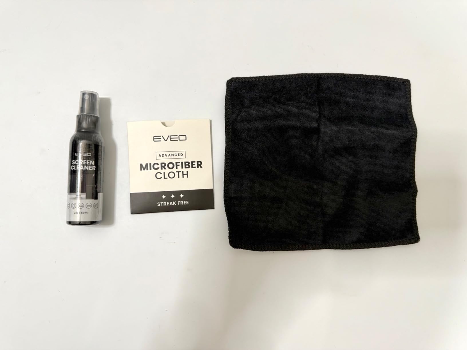Screen Cleaner Spray and Wipe - TV screen cleaner spray and 2 Microfiber cloths, Computer Screen Cleaner, TV screen cleaner for Smart TV & Monitor, Laptop, MacBook, iPad and Electronic Devices - (2oz) customer photo 2