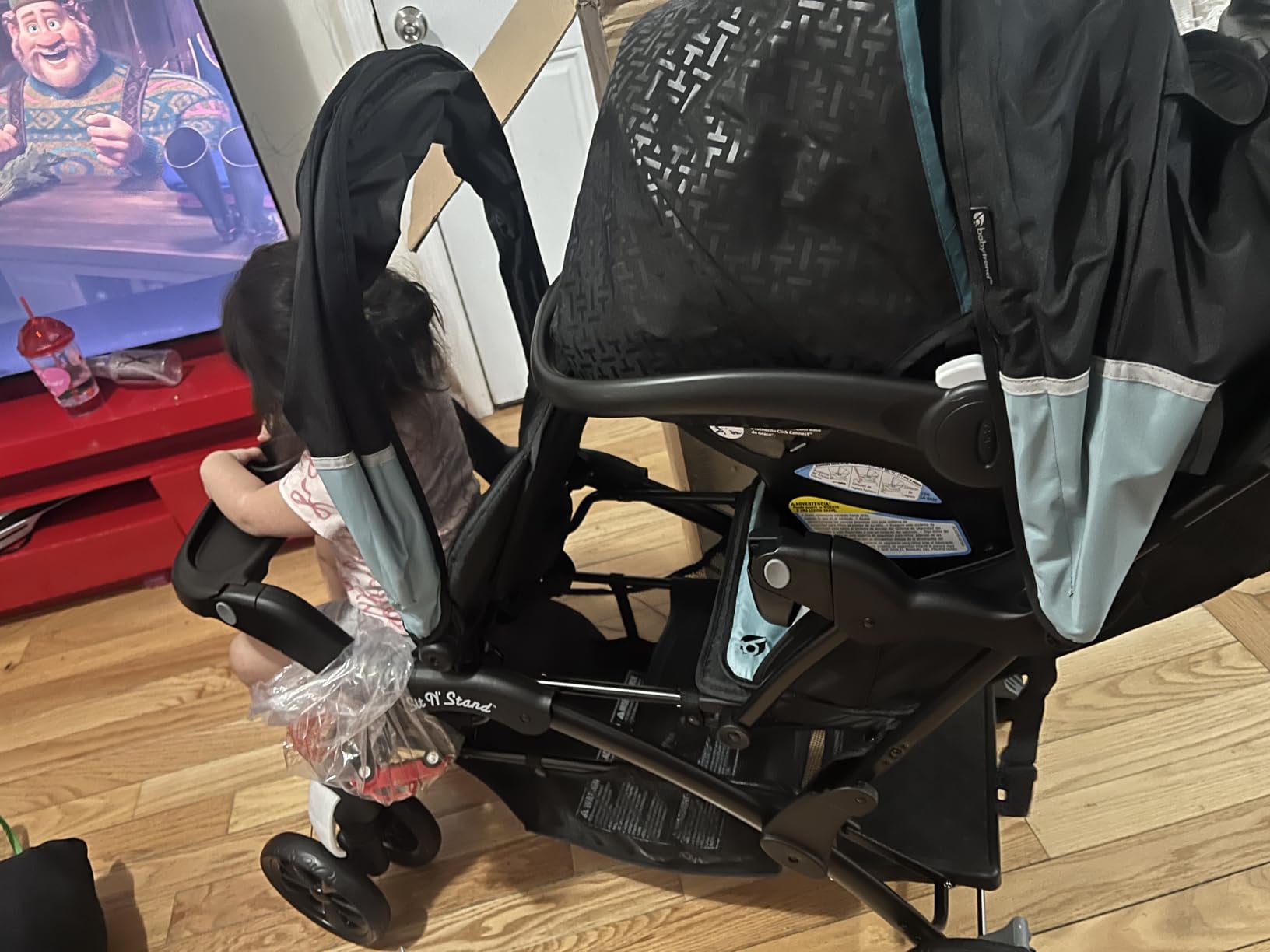 Baby Trend Sit N' Stand Double 2.0 Stroller, Dash Black customer photo 1