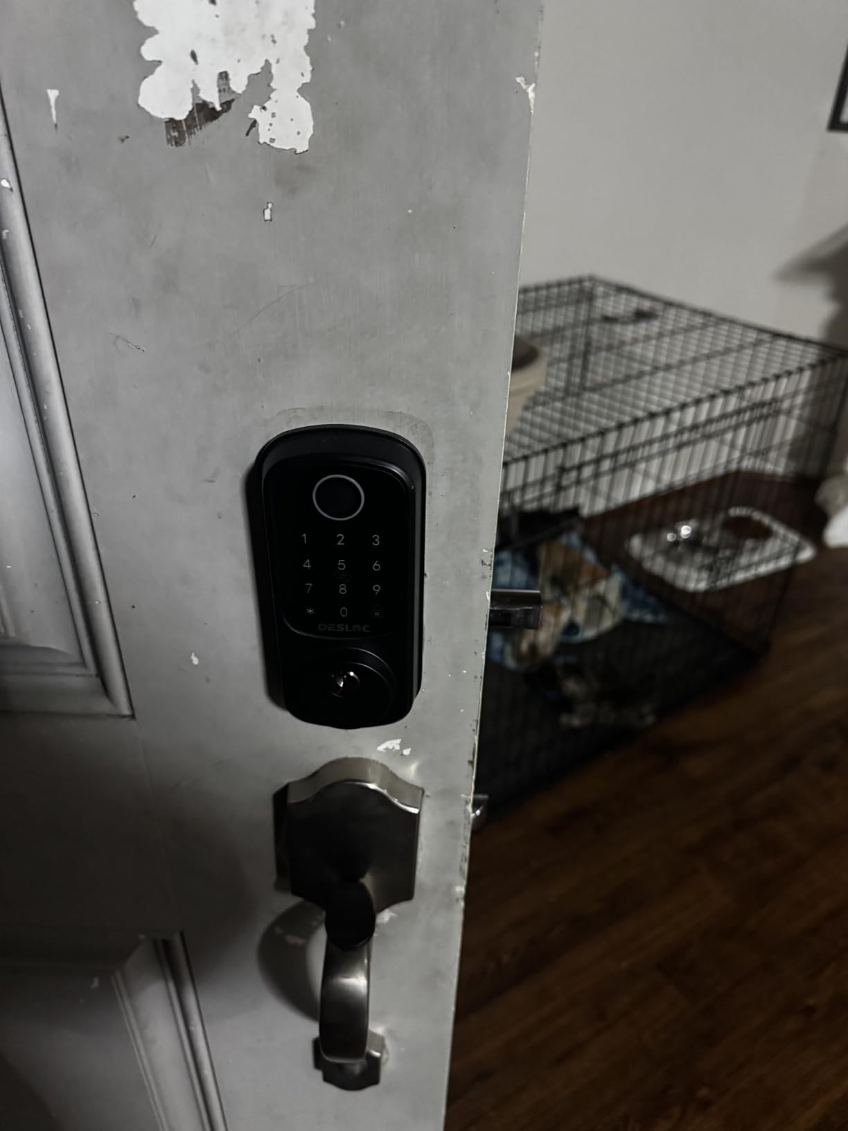 DESLOC Smart Door Lock B200, Smart Deadbolt Lock, Keyless Entry Door Lock, Fingerprint Smart Lock, Smart Locks for Front Door, App Control, Touchscreen Keypad Deadbolts, 12-Month Battery, BHMA Grade 3 customer photo 2