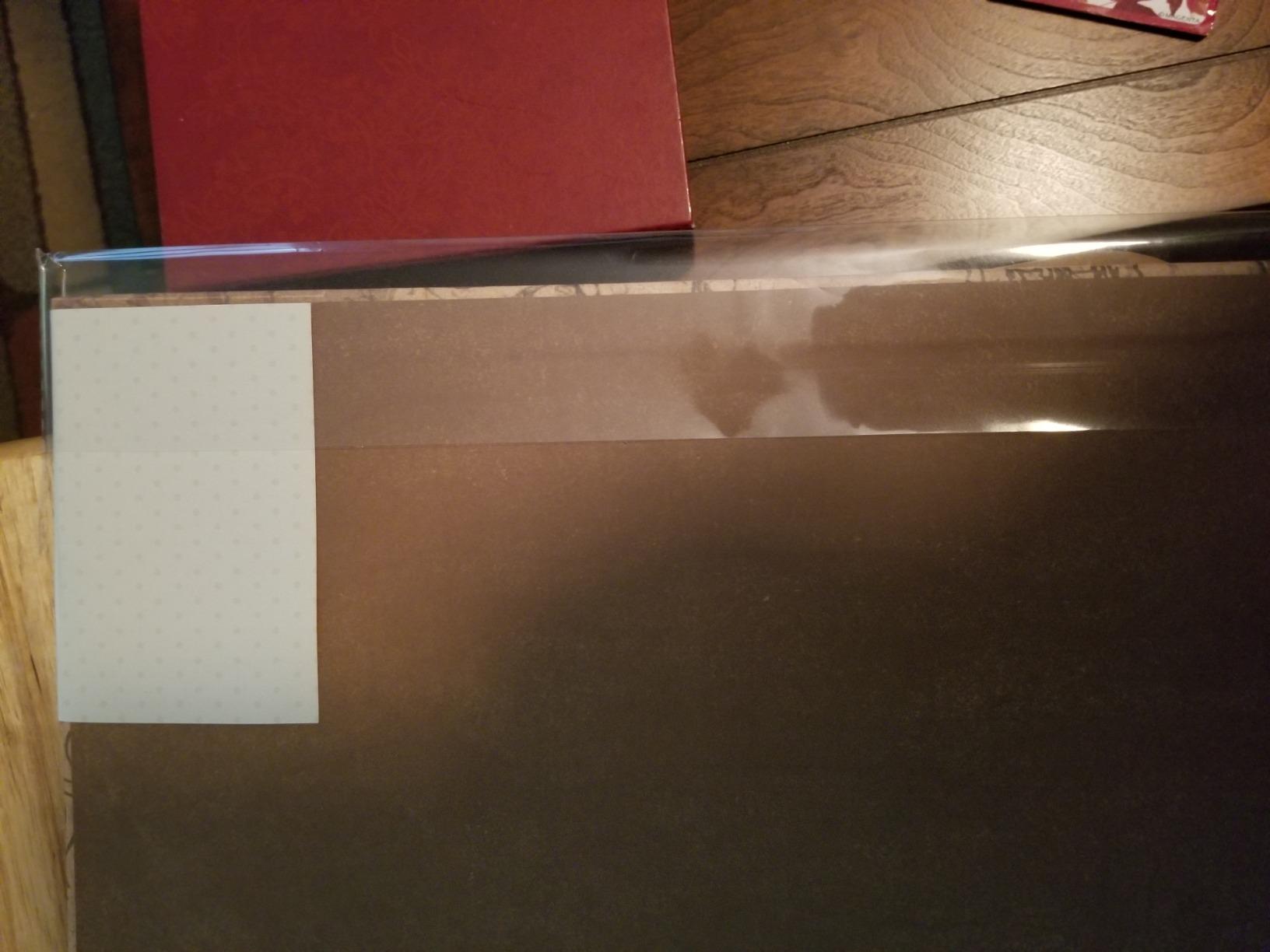12x12 Fabric Scrapbook, Blue Fog customer photo 2