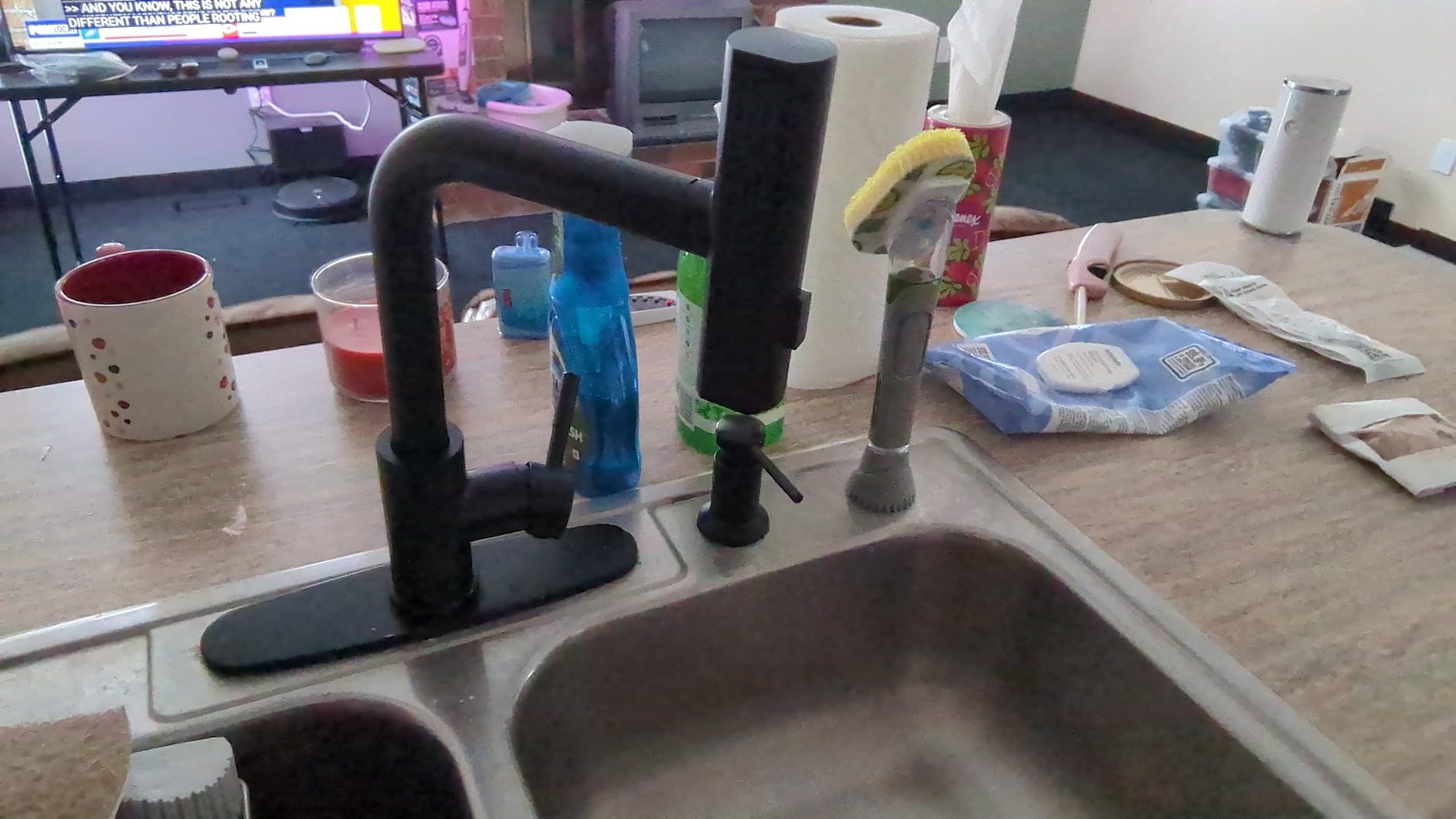 GIMILI Touchless Kitchen Faucet with Pull Down Sprayer, 15