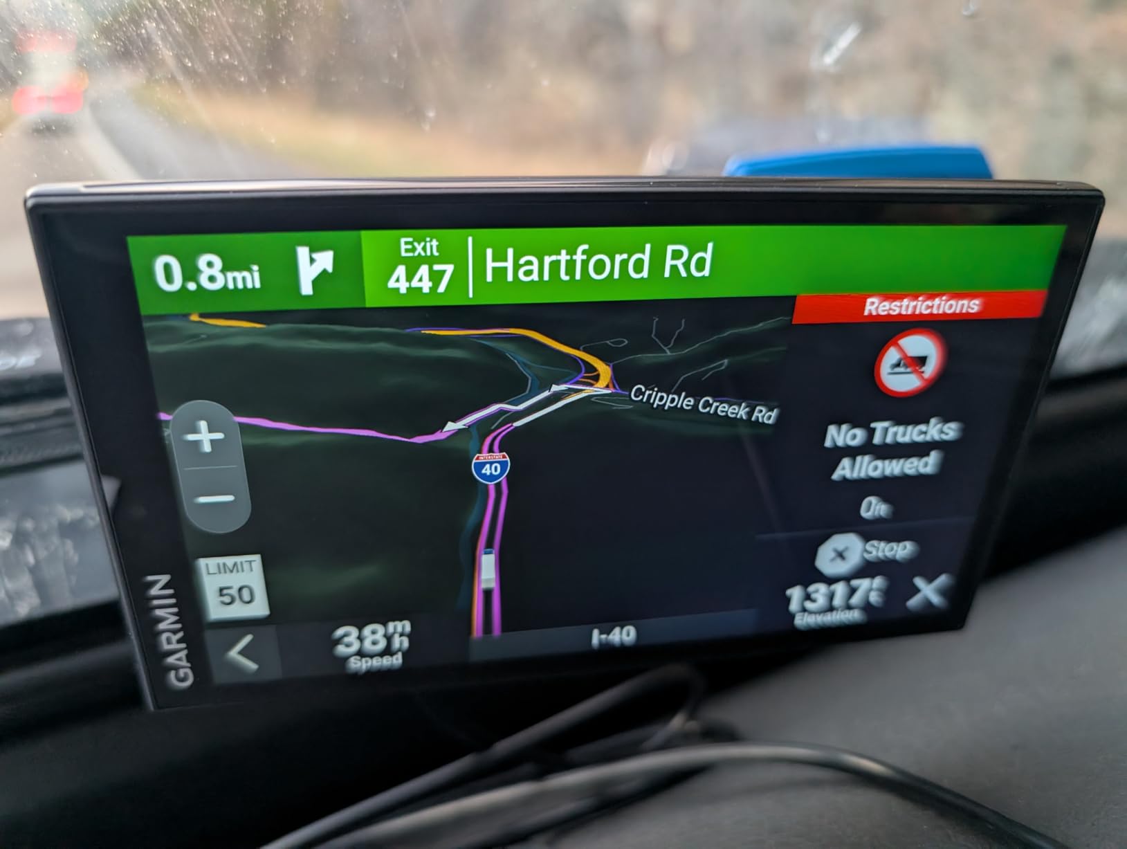 Garmin dēzl™ OTR620, High-Res 6
