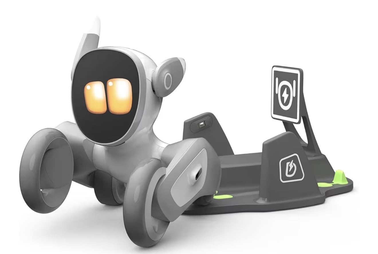 Loona Robot Pet Dog ChatGPT-4o Smart AI-Powered Companion Voice & Gesture Control, Real-Time Interaction Robotics Toys for Kids, Home Monitoring - Includes Charging Dock customer photo 2