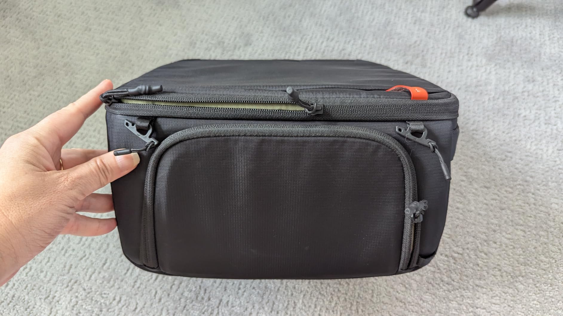 PGYTECH Small Camera Insert Bag, Waterproof Lens Pouch for Photographers and Traveler, Lightweight DSLR/SLR Lens Carring Case with Thicken Partition for Canon/Nikon/Sony/Mirrorless Cameras customer photo 2