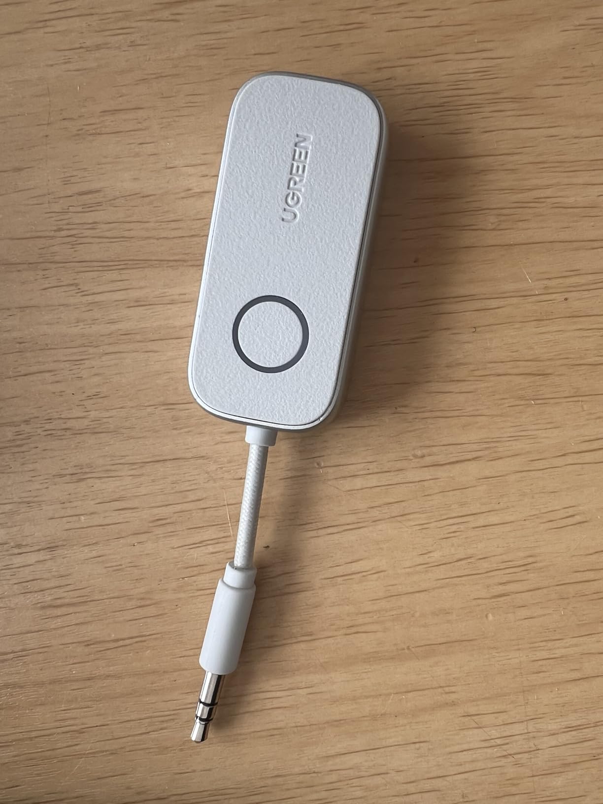 UGREEN Airplane Bluetooth 5.4 Transmitter Receiver for 2 Airpods or Headphones, Airplane Travel Essentials 2-in-1 Wireless Bluetooth Adapter, 3.5MM AUX Jack Adapter on Flight, TV, Car Stereo customer photo 2