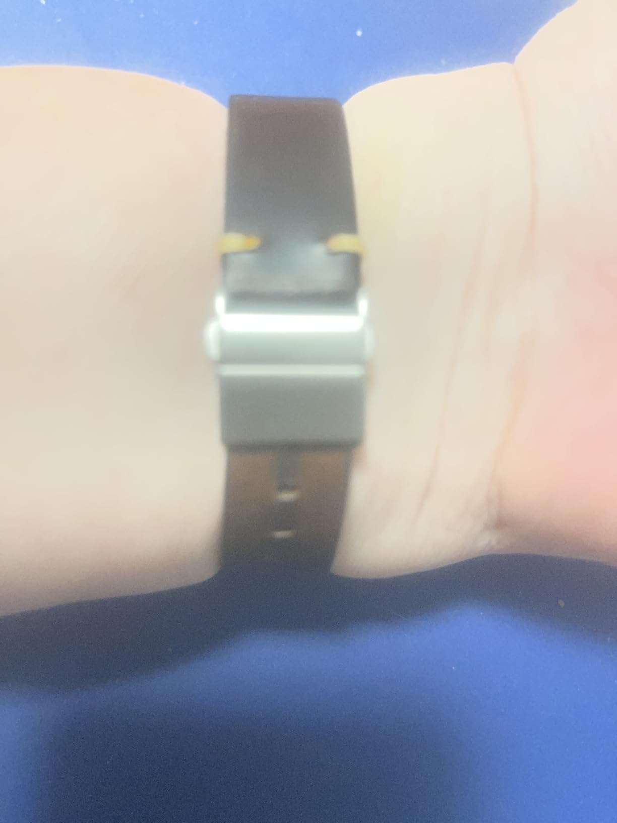 Getalia leather Watch Band Retro Oil wax Genuine Leather with Foldover Clasp customer photo 1