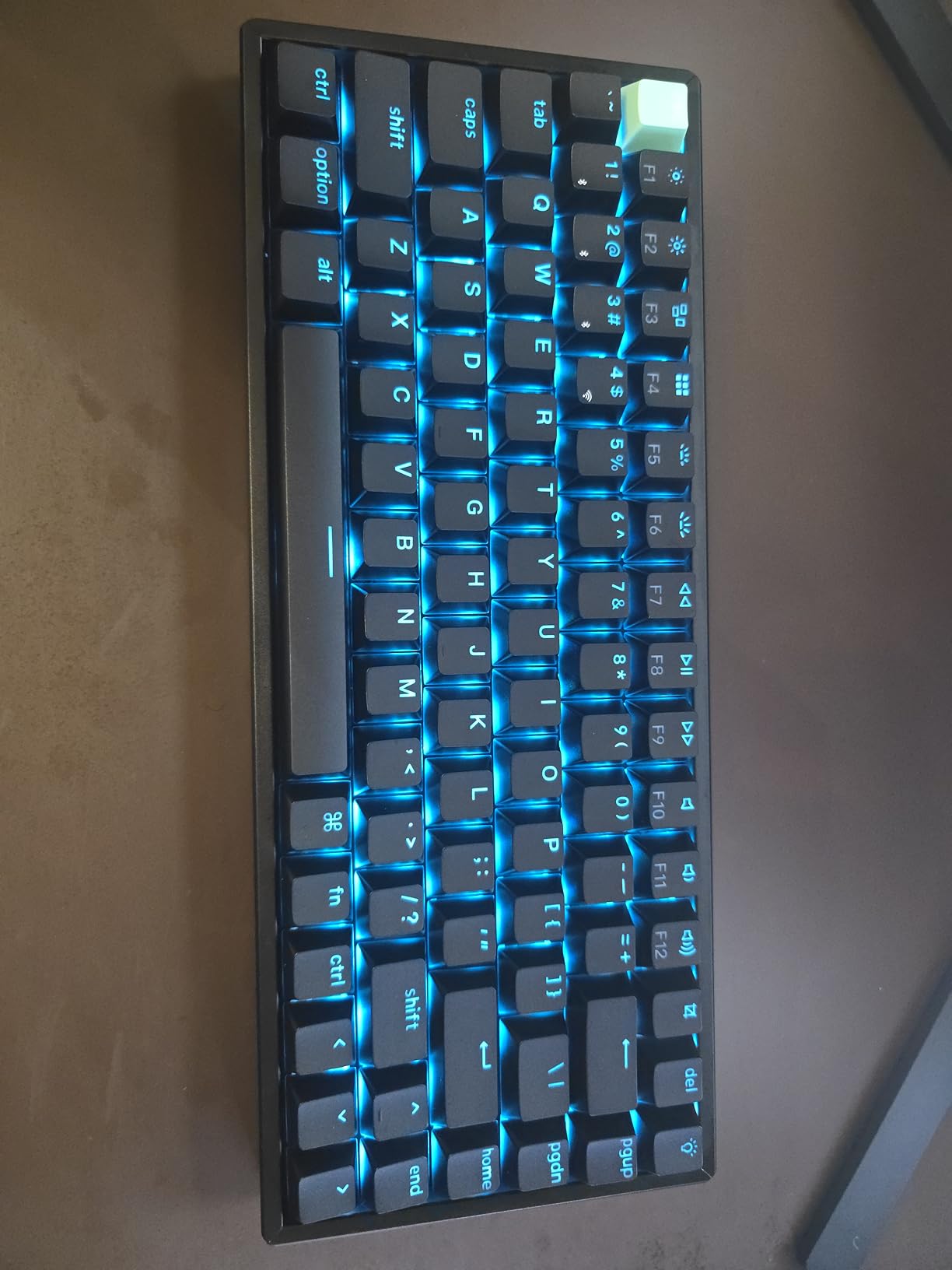 Keychron K2 HE Rapid Trigger Wireless Custom Keyboard with Hall Effect Gateron Double-Rail Magnetic Switch, QMK 2.4 GHz Bluetooth 5.2 RGB Compatible with Mac Windows Linux - Aluminum customer photo 1