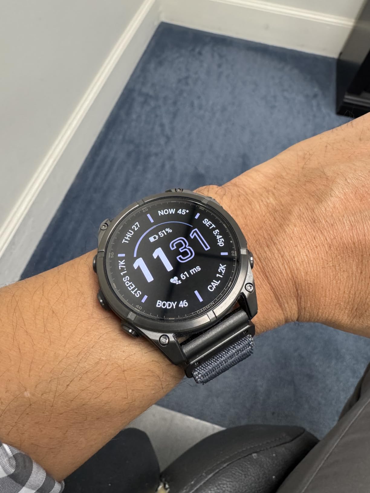 Garmin Fenix 8 - 43mm, AMOLED, Sapphire, Premium Multisport GPS Smartwatch, Dive-Rated, Built-in LED Flashlight customer photo 2