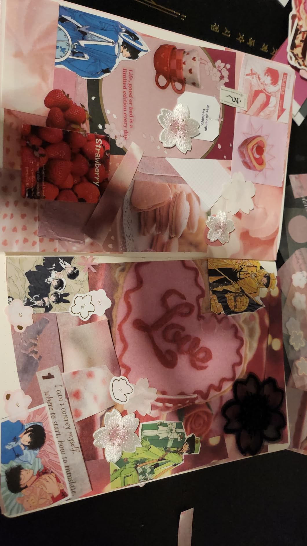 YagCu Scrapbook Kit for Beginners, Aesthetic Junk Journal Supplies, Scrapbooking and Journaling Materials, Bullet Journals Stationery, Planner DIY Arts Craft, Women Adults customer photo 2