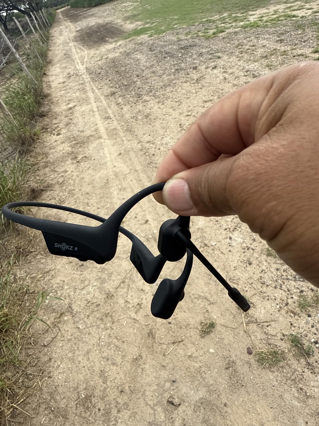 OpenComm2 2025 Upgrade - Open-Ear Bone Conduction Headphones, Wireless Bluetooth Headset with Noise Canceling Mic & Mute Button for Work Calls and Meetings, 16 Hour Talk Time for Mobile & PC - C120 customer photo 1