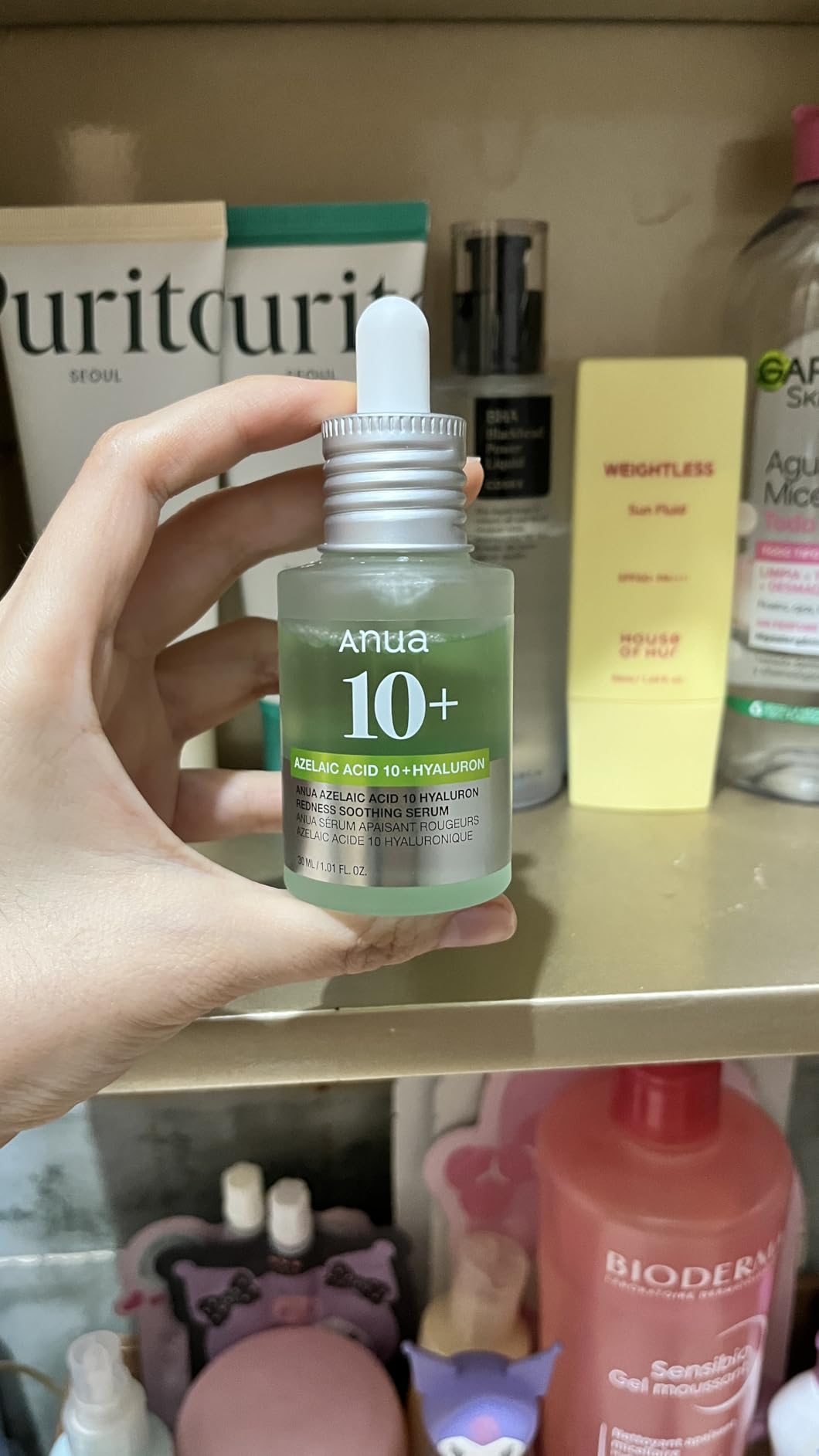 Anua Azelaic Acid 10 Hyaluron Redness Soothing Serum, Facial Serum for Blemish-Prone & Oily-Prone Skin, Lightweight & Hydrating Blemish Care, Hyaluronic Acid, Korean Skincare, 1.01 fl oz. customer photo 1