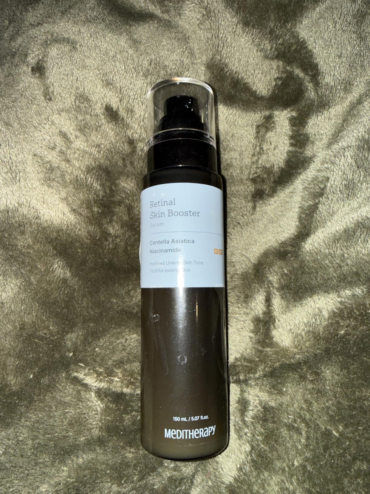 MEDITHERAPY Retinal Skin Booster Serum | Retinaldehyde, Niacinamide Anti-Aging Serum - K-Beauty Facial Serum for Fine Lines, Firming & Radiance | Hydrating Face Serum All Skin Types, 5.07 fl oz customer photo 1
