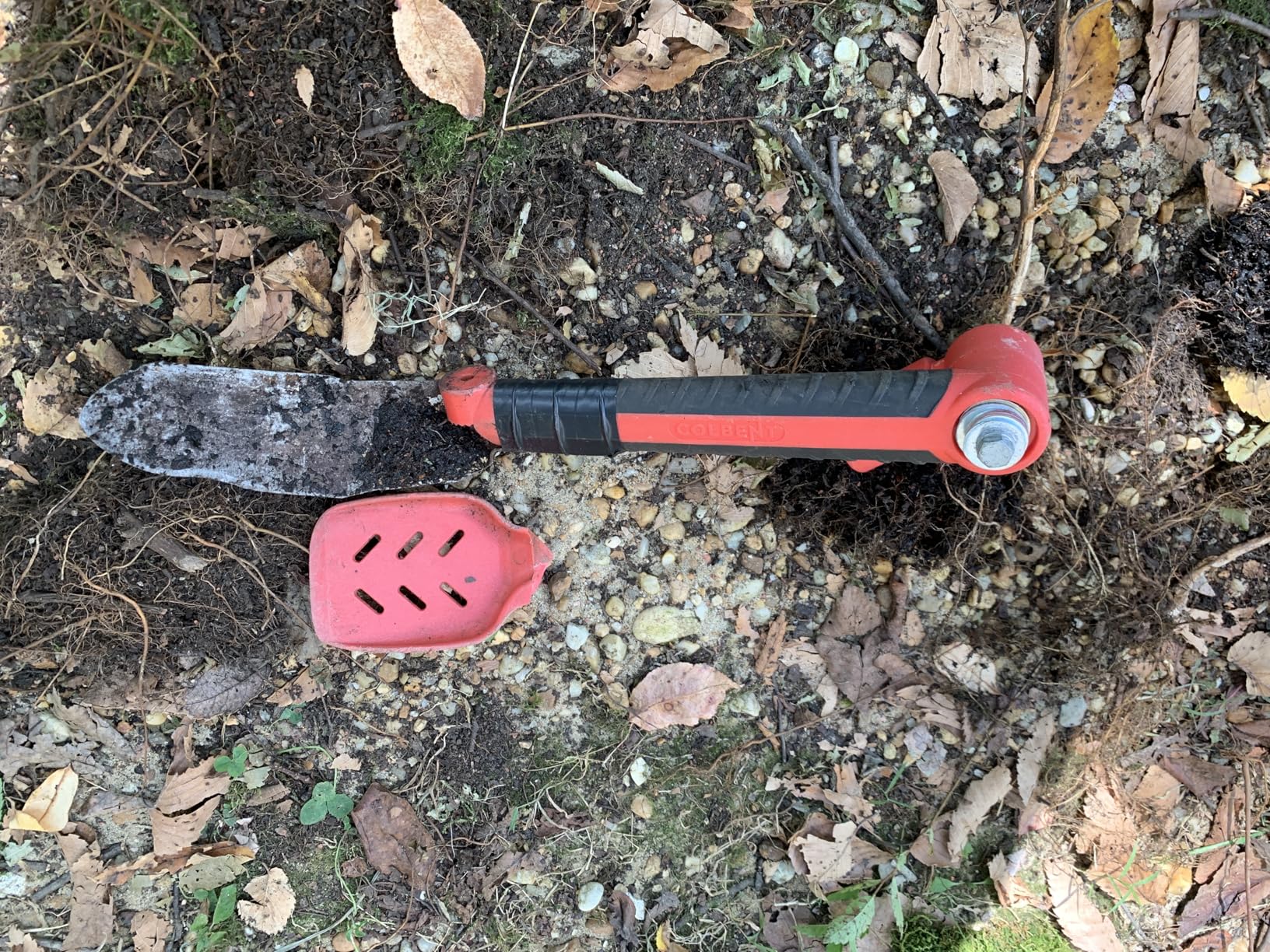 Multi-Angle Gutter Cleaning Tools from the Ground - Gutter Cleaner tool attachment for Threaded Poles - Gutter Scoop & Brush for rain gutter cleaning and leaf removal from Gutter Guard customer photo 1