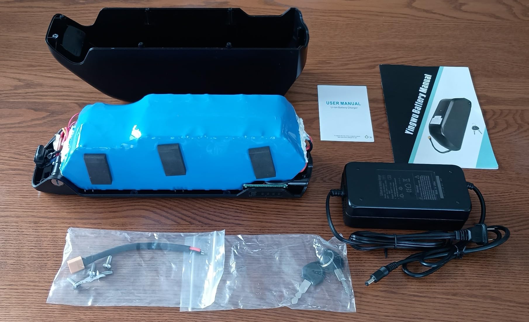 52V 20Ah Ebike Battery - Lithium Ion Bike Battery for 0-1500W Electric Bike Kit, for BAFANG Voilamart AW Ebikeling Pexmor L-Fater E-Bike Conversion Kit customer photo 1