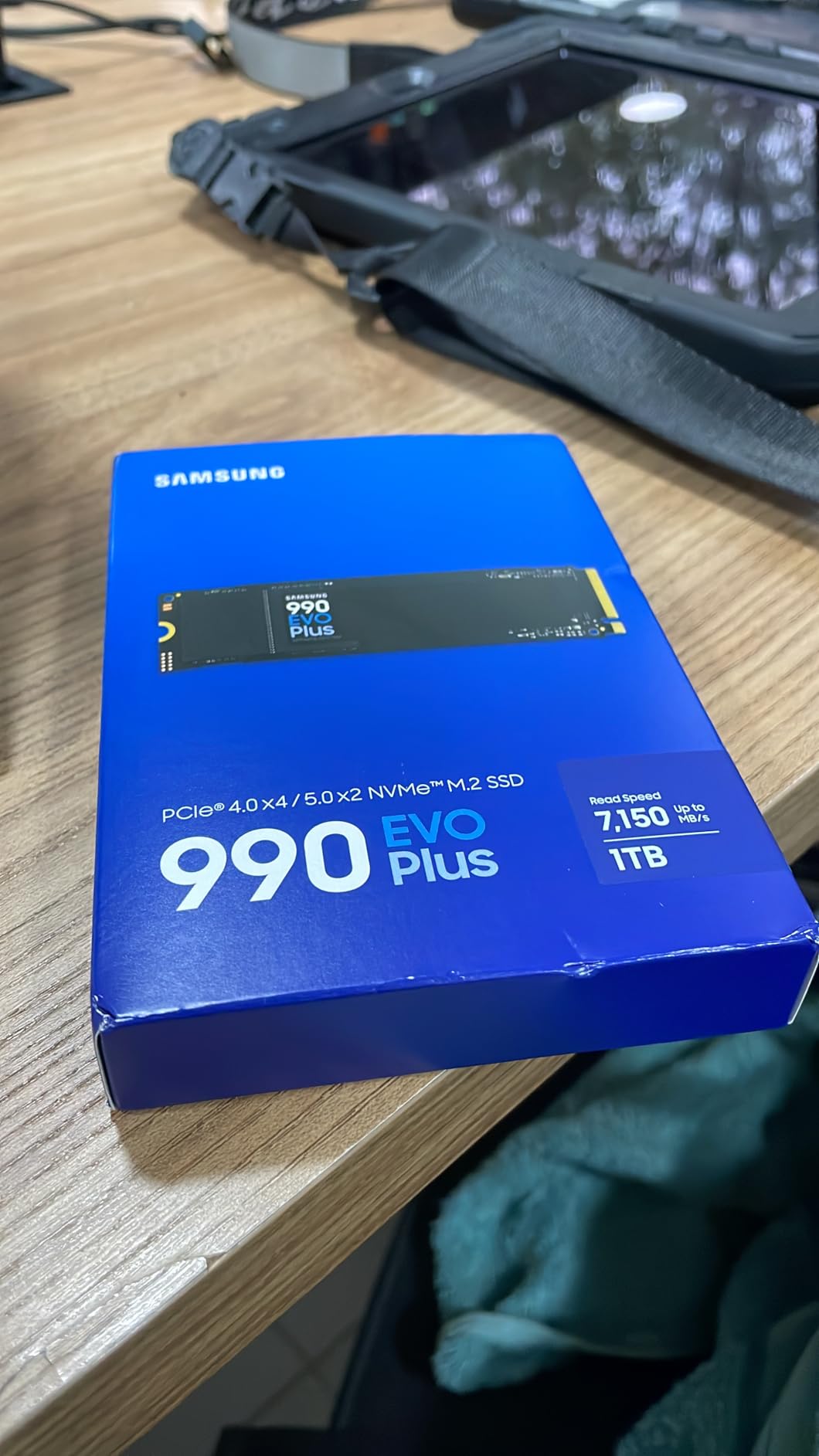 Samsung 990 EVO Plus SSD 2TB, PCIe Gen 4x4, Gen 5x2 M.2 2280, Speeds Up-to 7,250 MB/s, Upgrade Storage for PC/Laptops, HMB Technology and Intelligent Turbowrite 2.0, (MZ-V9S2T0B/AM) customer photo 1