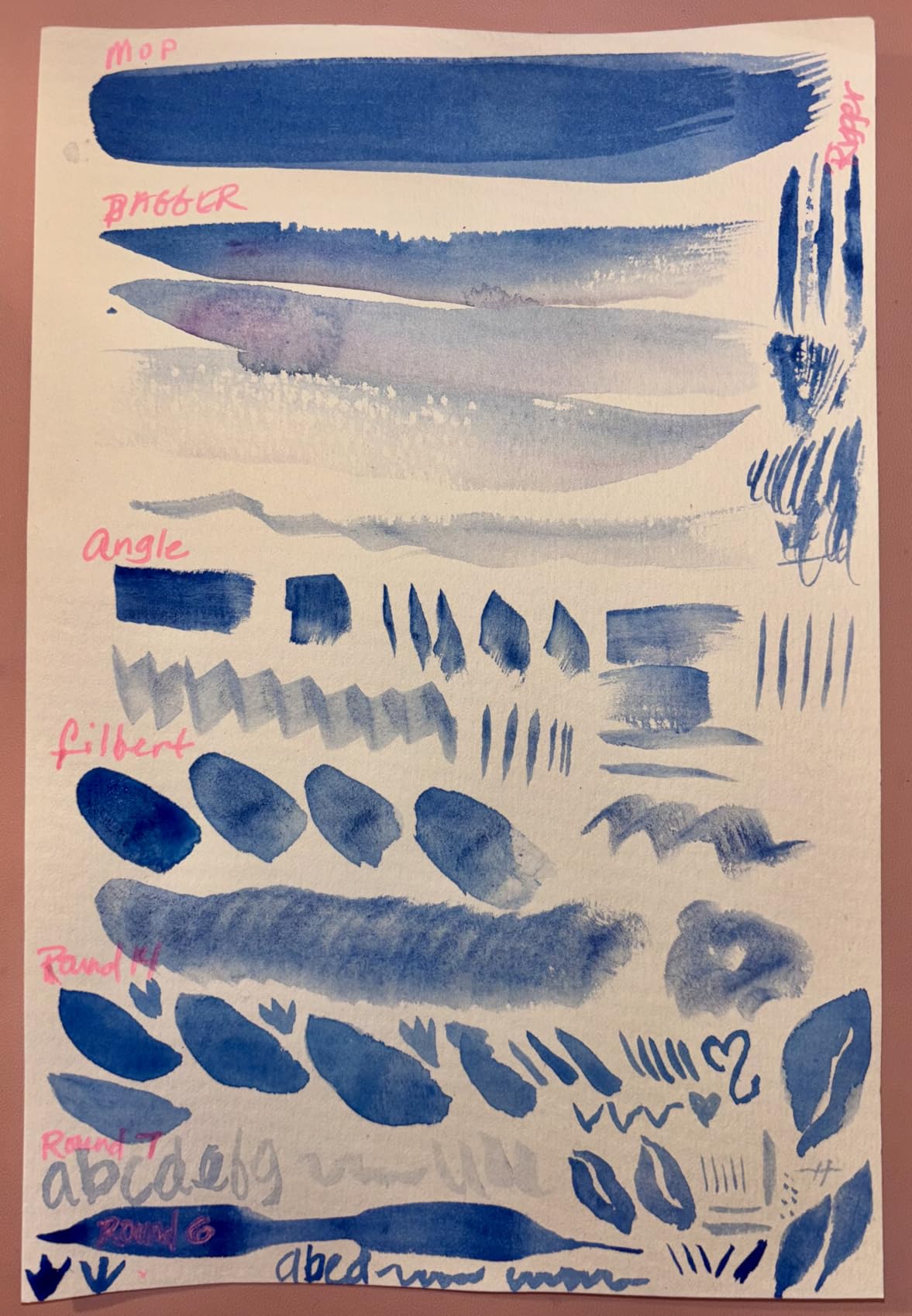ARTIFY Watercolor Brush Set, 8 Pcs Professional Paint Brushes with Case for Beginners and Artists customer photo 2