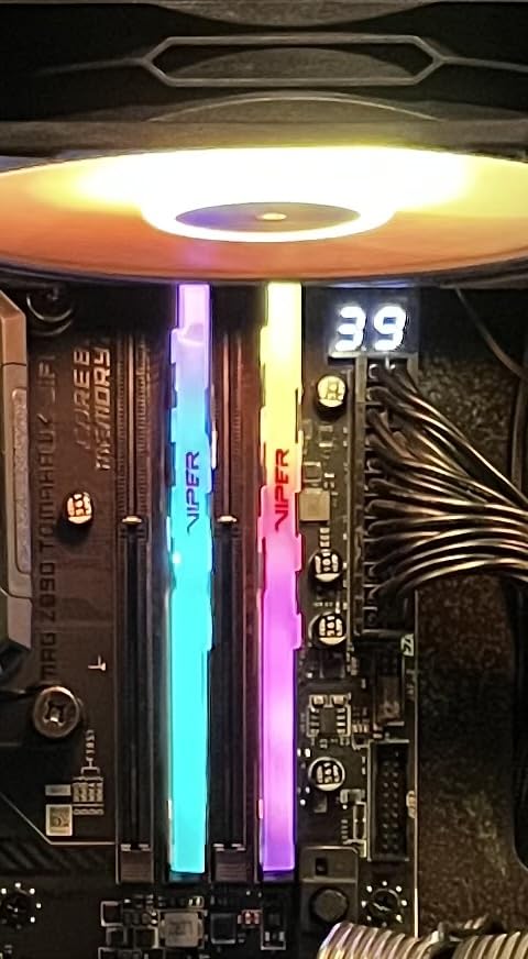 Patriot Memory Viper Venom RGB DDR5 RAM 16GB (1X16GB) 6000MHz CL30 1.35v UDIMM Desktop Gaming Memory Compatible with Intel XMP/AMD Expo - PVVR516G60C30 customer photo 1