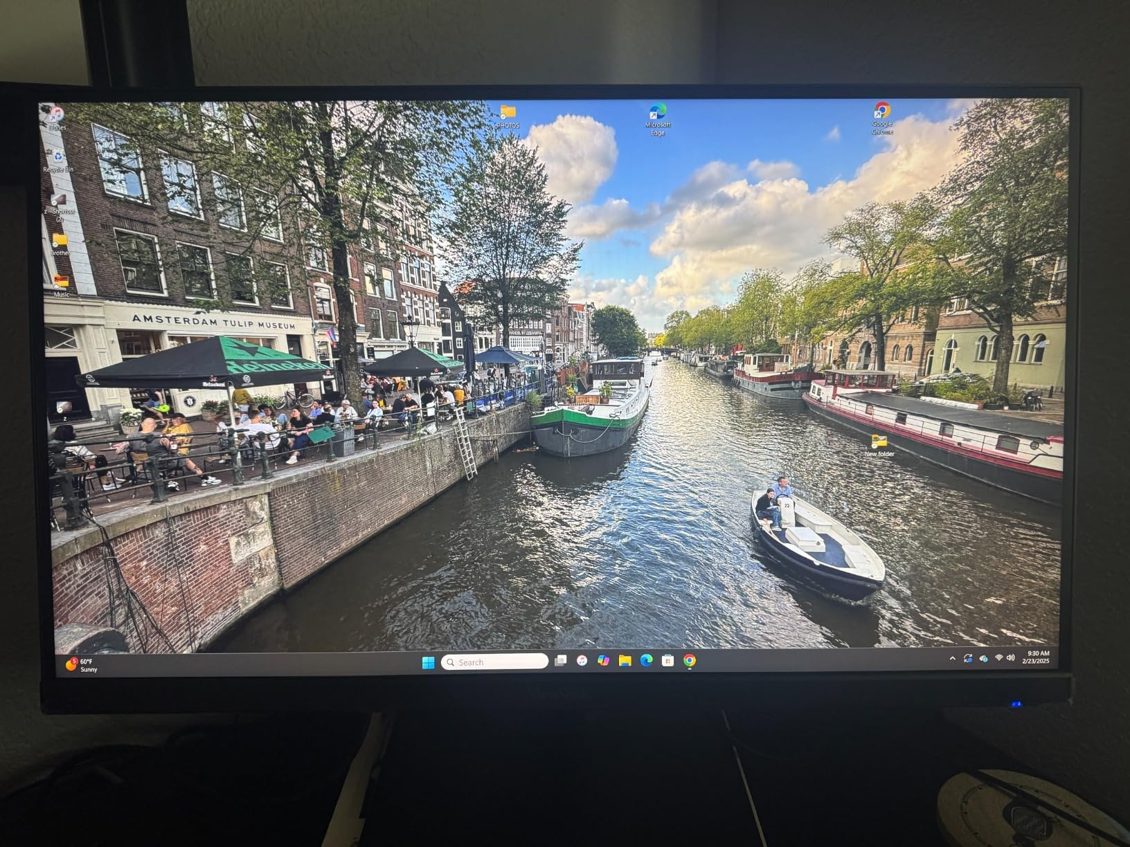 ViewSonic VA2456A-MHD 24 Inch IPS 1080p Monitor with 120Hz, Eye Care, HDMI, DisplayPort, and VGA Inputs for Home and Office customer photo 1